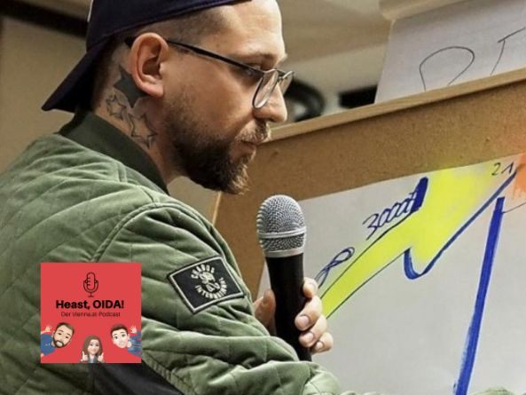 Der ehemalige Drogenabhängige Dominik Forster (34) klärt Jugendliche an Schulen über Drogen auf. Der ehemalige Drogenabhängige Dominik Forster (34) klärt Jugendliche an Schulen über Drogen auf.