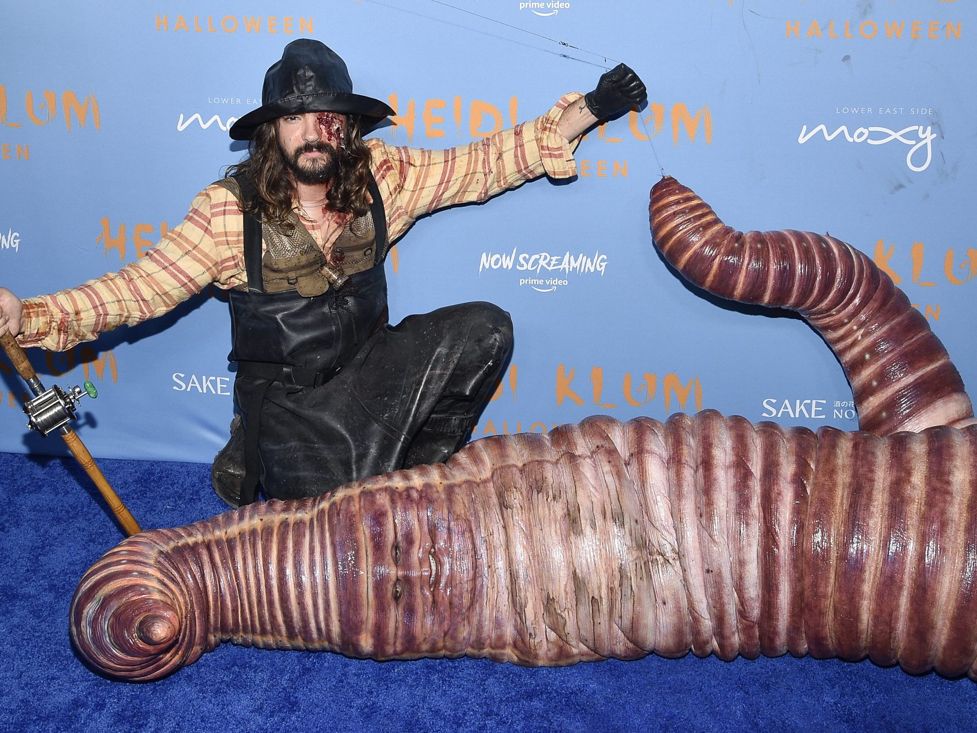 Mit ihrer Paarkostümierung zeigen Heidi Klum und Tom Kaulitz augenzwinkernd, wer wen am Haken hat. Mit ihrer Paarkostümierung zeigen Heidi Klum und Tom Kaulitz augenzwinkernd, wer wen am Haken hat.