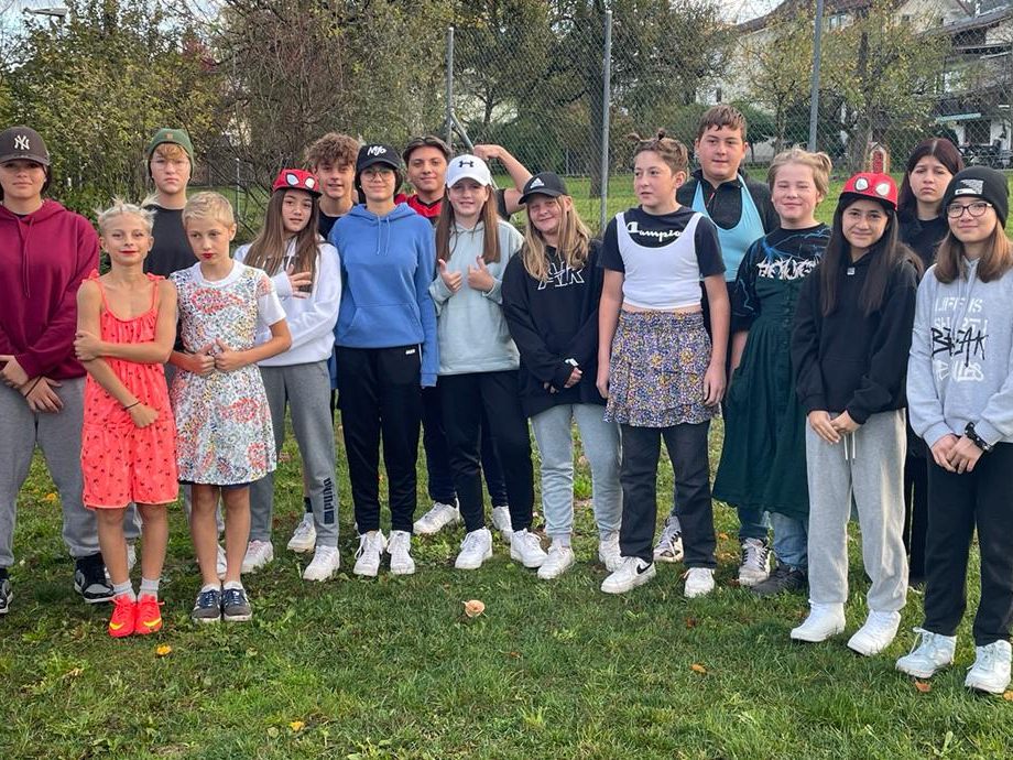 Die 3b-Klasse absolvierte insgesamt 199 Runden.
