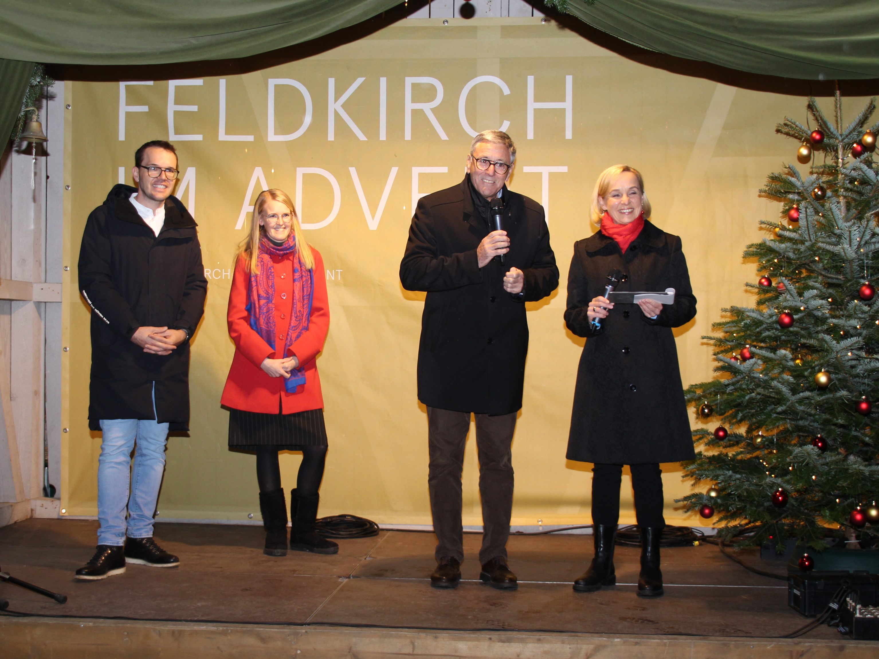 Feierliche Eröffnung der Weihnachtsstadt Feldkirch. Feierliche Eröffnung der Weihnachtsstadt Feldkirch.