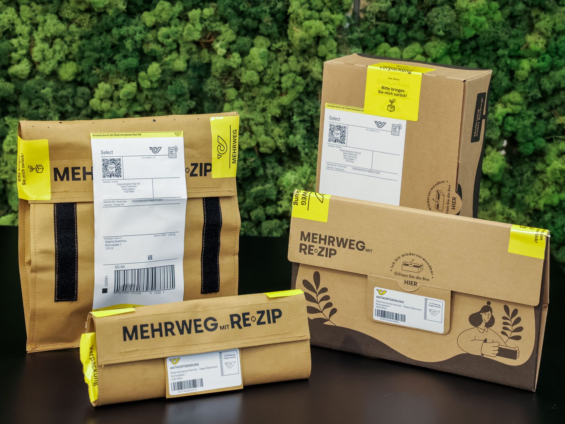 Die Post bietet seinen Versandkunden ab dem Frühjahr 2023 Mehrwegverpackungen an. Die Post bietet seinen Versandkunden ab dem Frühjahr 2023 Mehrwegverpackungen an.