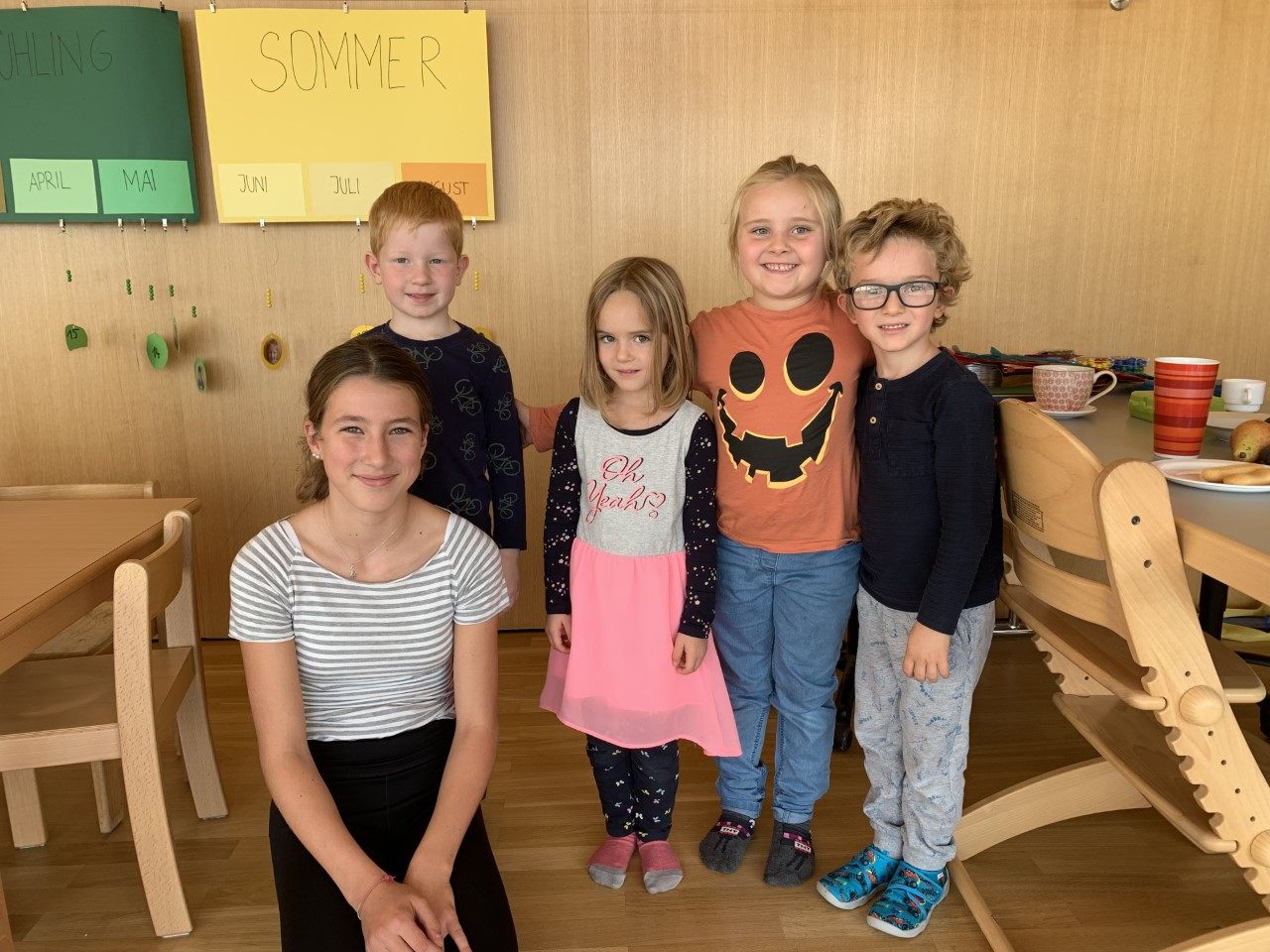 Lena war willkommene Spielgefährtin im Kindergarten Bildstein. Lena war willkommene Spielgefährtin im Kindergarten Bildstein.