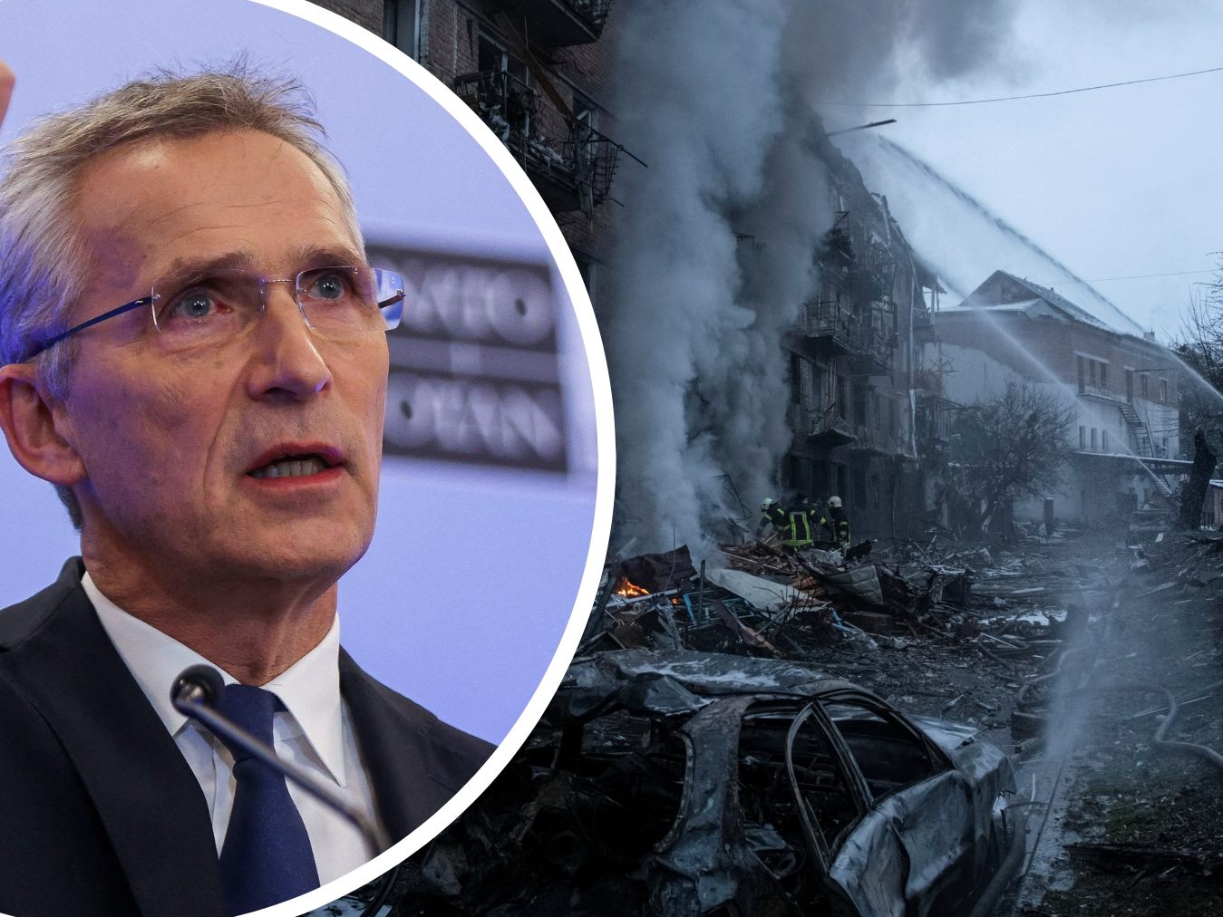 NATO-Generalsekretär Stoltenberg will Ukraine-Hilfe erhöhen. NATO-Generalsekretär Stoltenberg will Ukraine-Hilfe erhöhen.