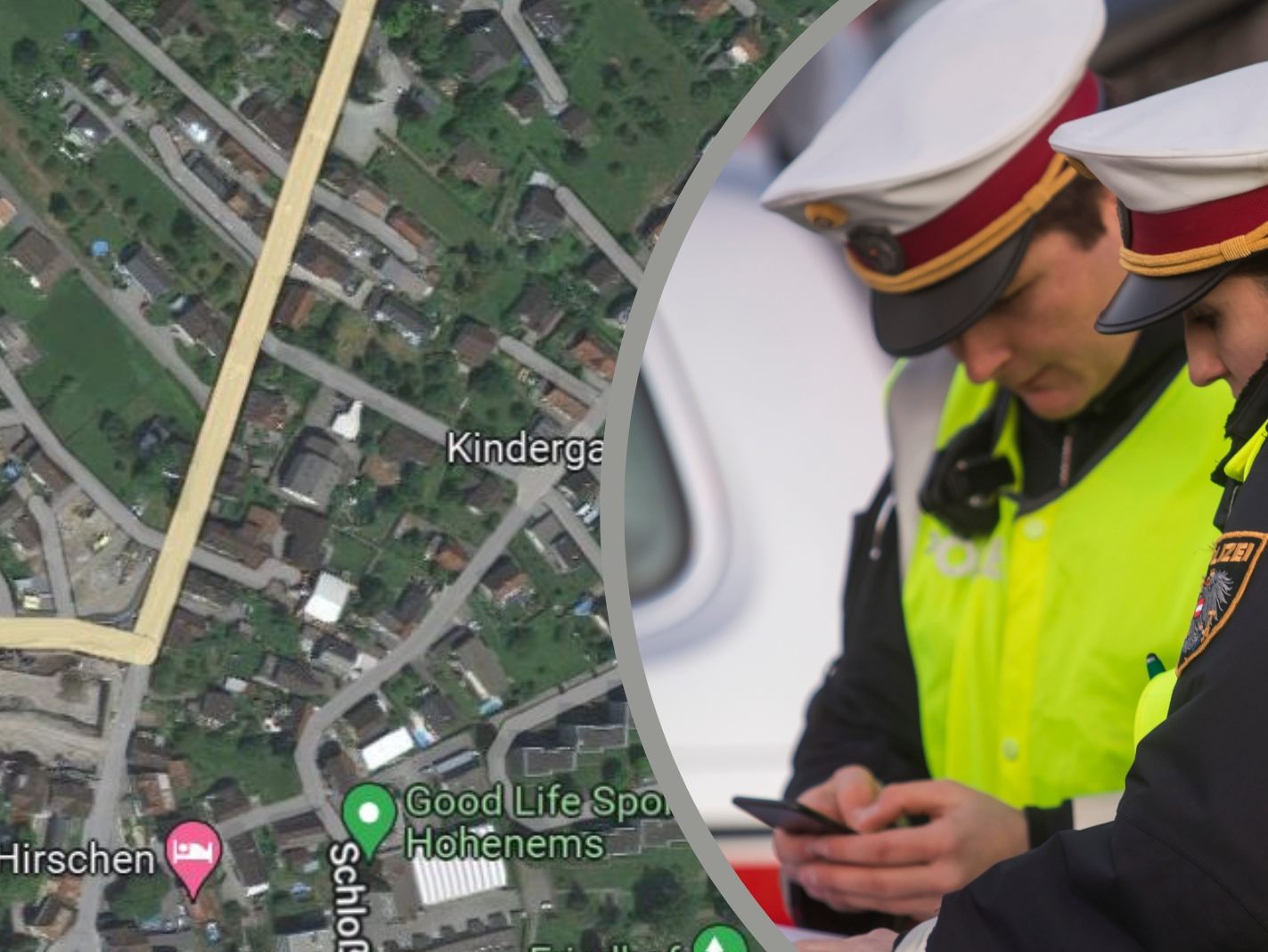 Die Polizei sucht nach Zeugen. Die Polizei sucht nach Zeugen.