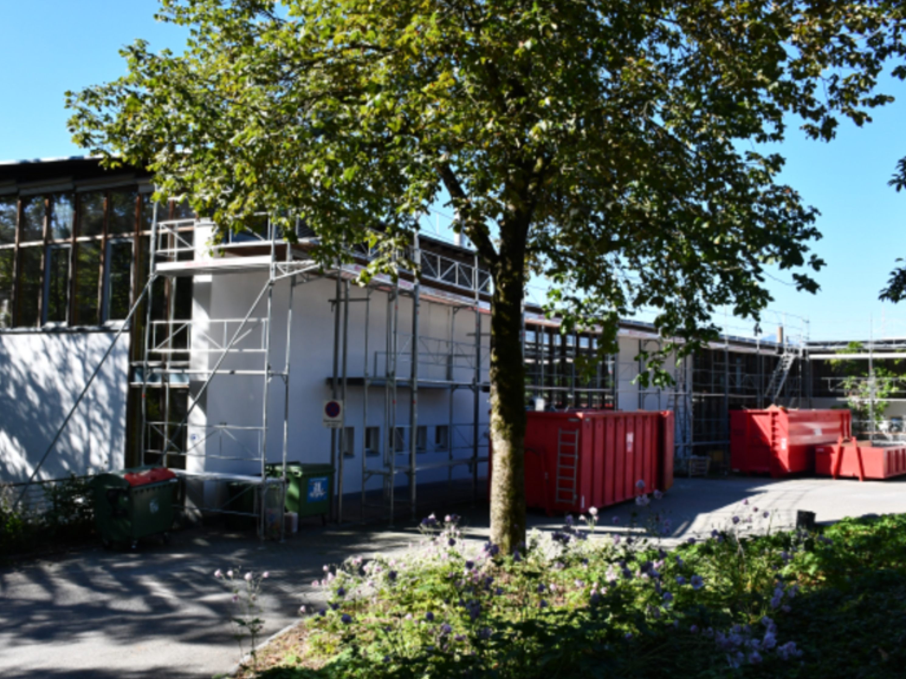 Die Generalsanierung des Bildungshaus St. Arbogast läuft weiterhin auf Hochtouren.