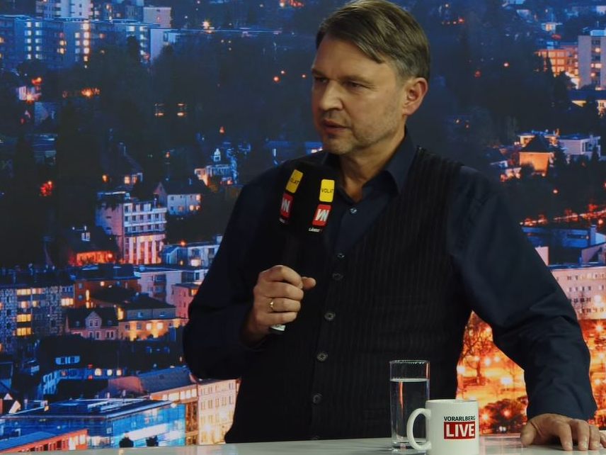 Der Lustenauer Bürgermeister Kurt Fischer war zu Gast in "Vorarlberg LIVE". Der Lustenauer Bürgermeister Kurt Fischer war zu Gast in "Vorarlberg LIVE".