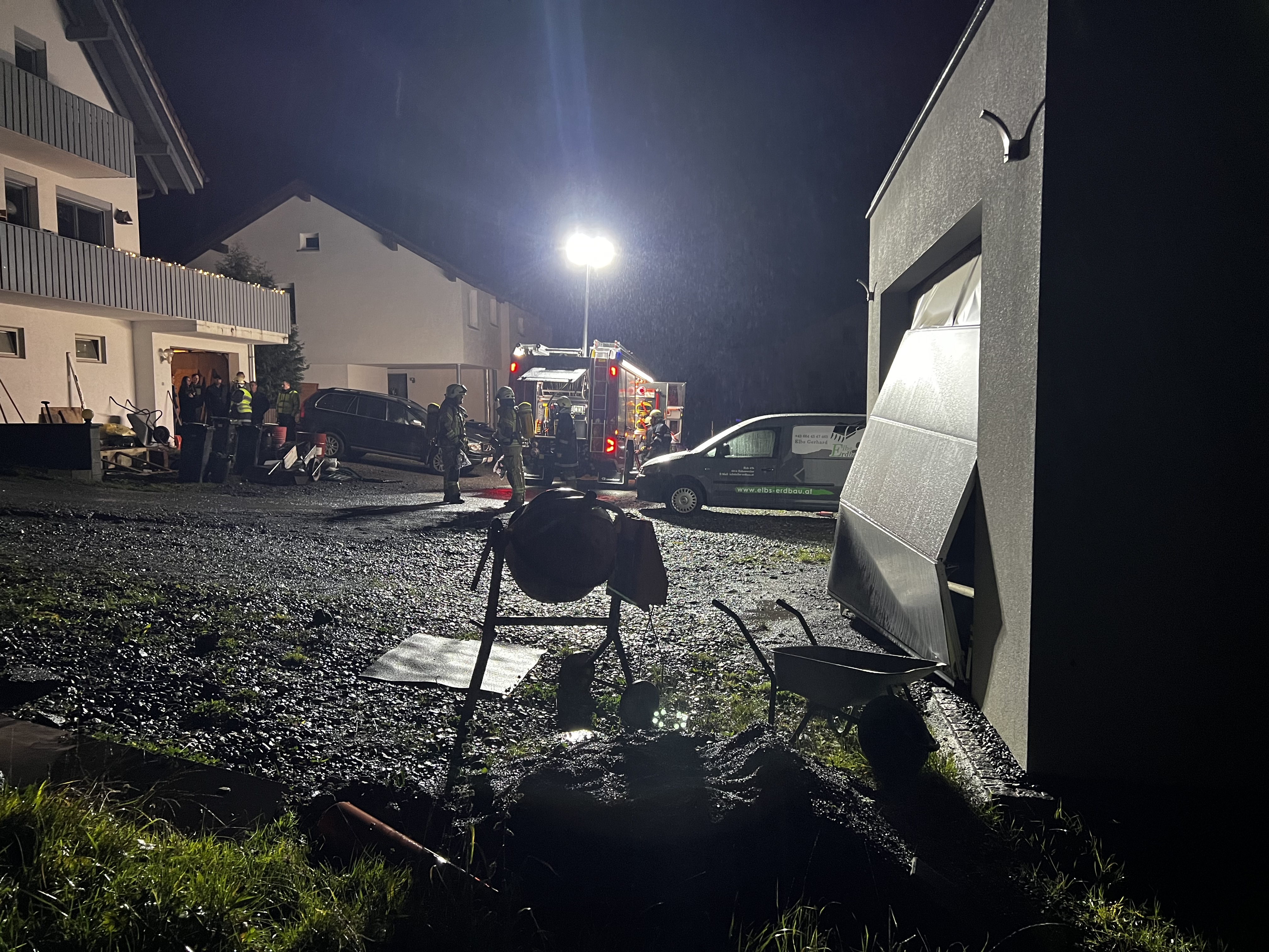 Die Explosion ereignete sich kurz nach Mitternacht.  