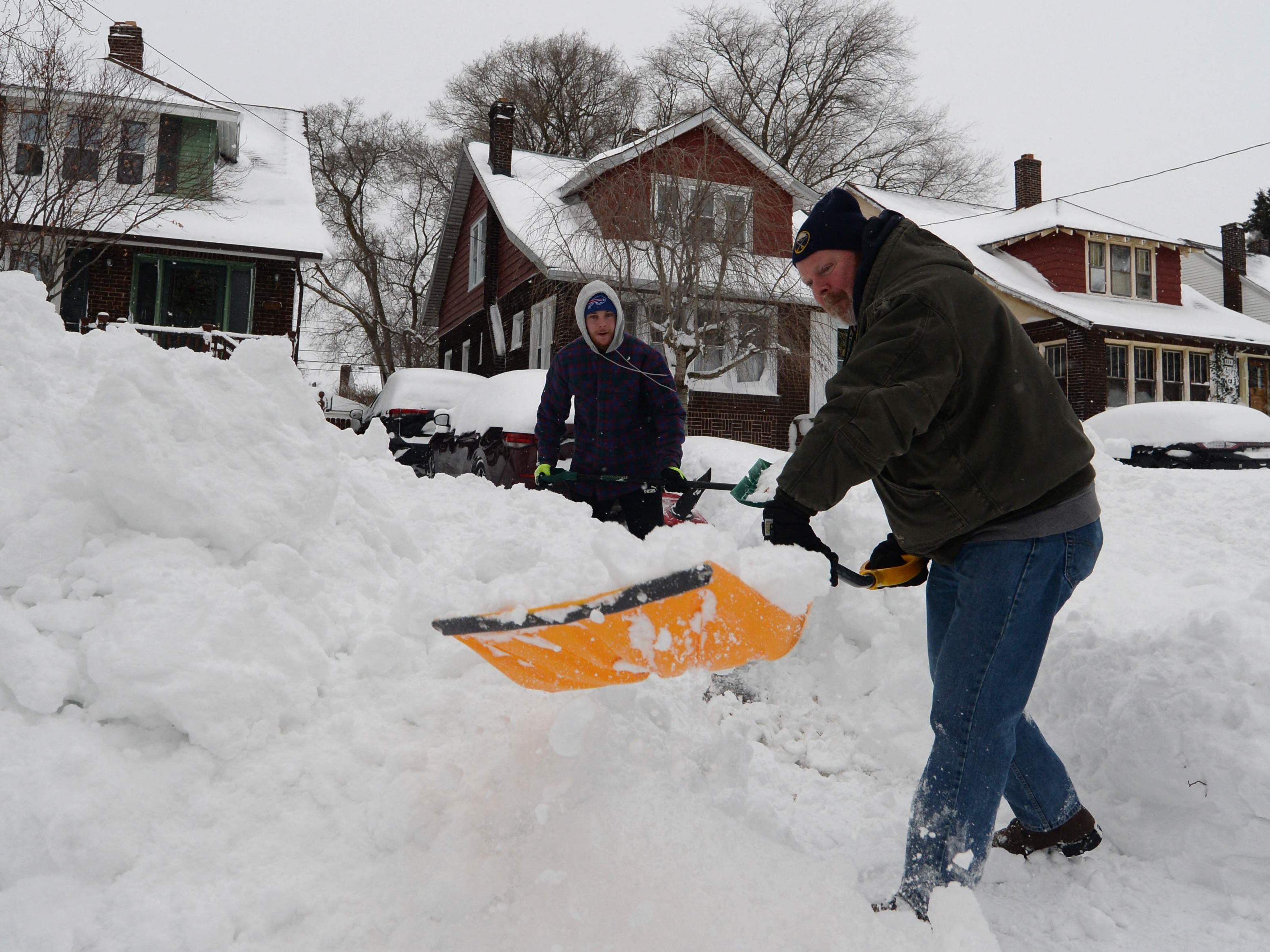 Der derzeit über die USA hinwegziehende Wintersturm "Elliott" hat verheerende Folgen. Der derzeit über die USA hinwegziehende Wintersturm "Elliott" hat verheerende Folgen.