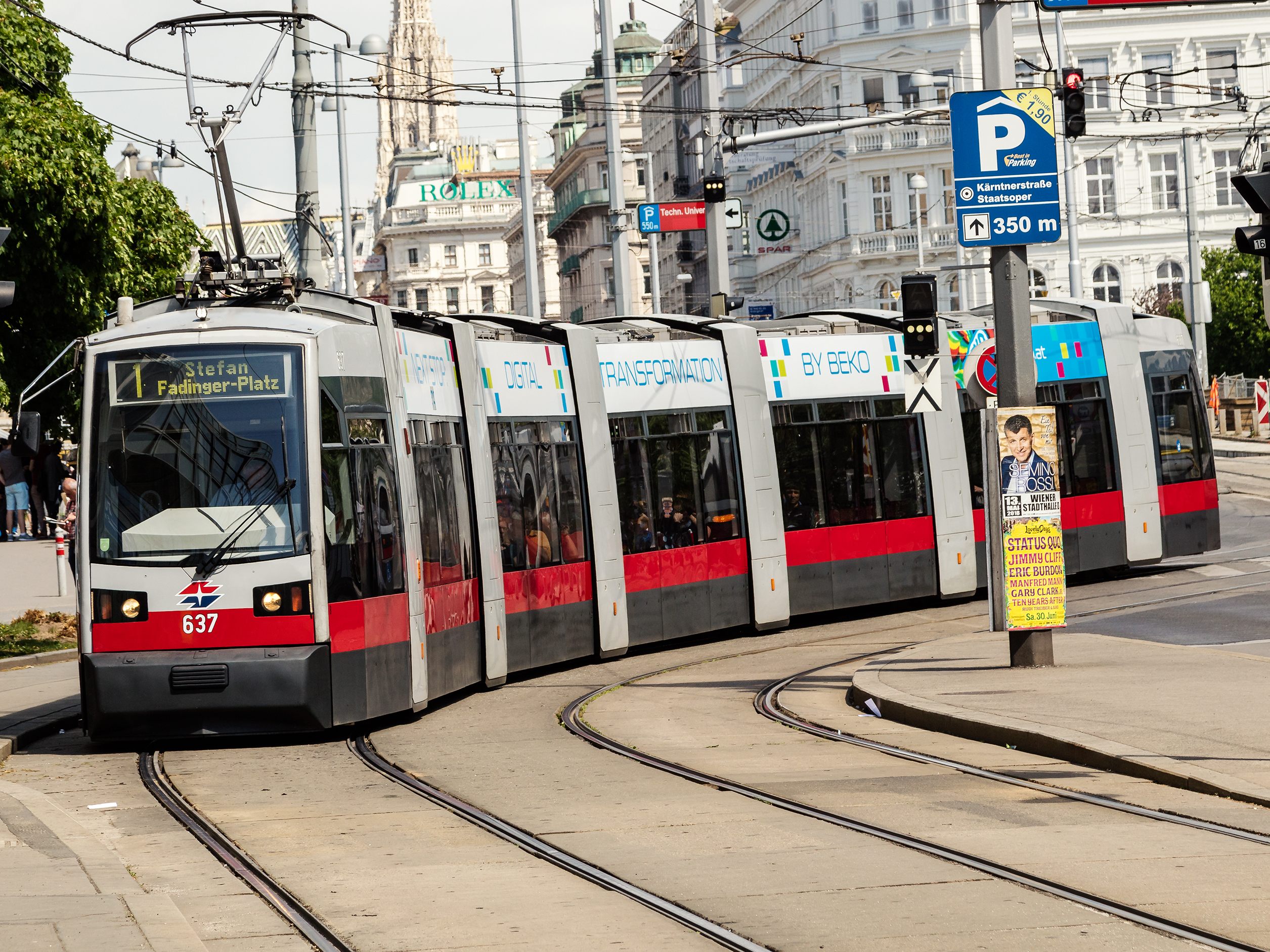 Bei der Wiedner Hauptstraße kommt es zu Einschränkungen im Straßenbahn-Verkehr. Bei der Wiedner Hauptstraße kommt es zu Einschränkungen im Straßenbahn-Verkehr.