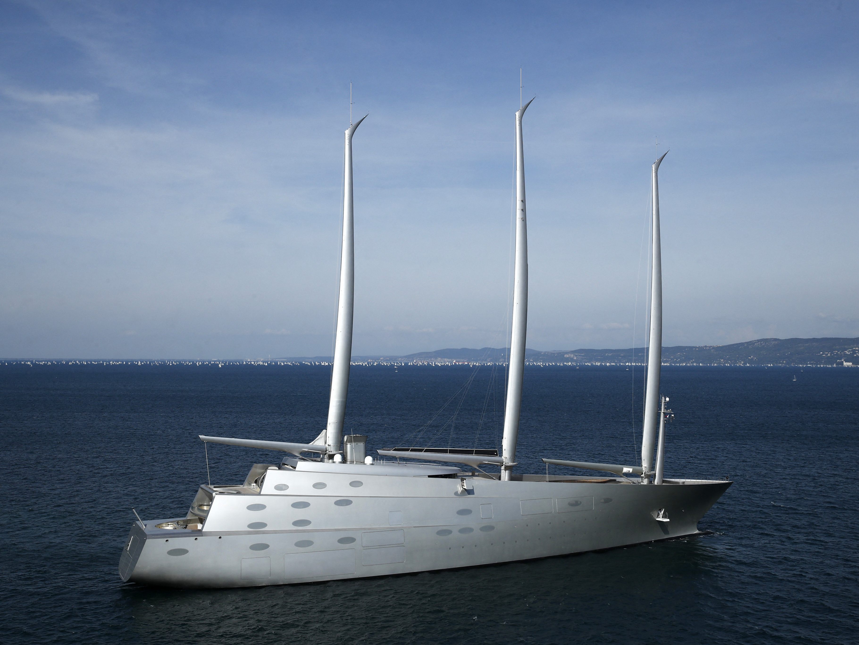 Die "Sailing Yacht A".