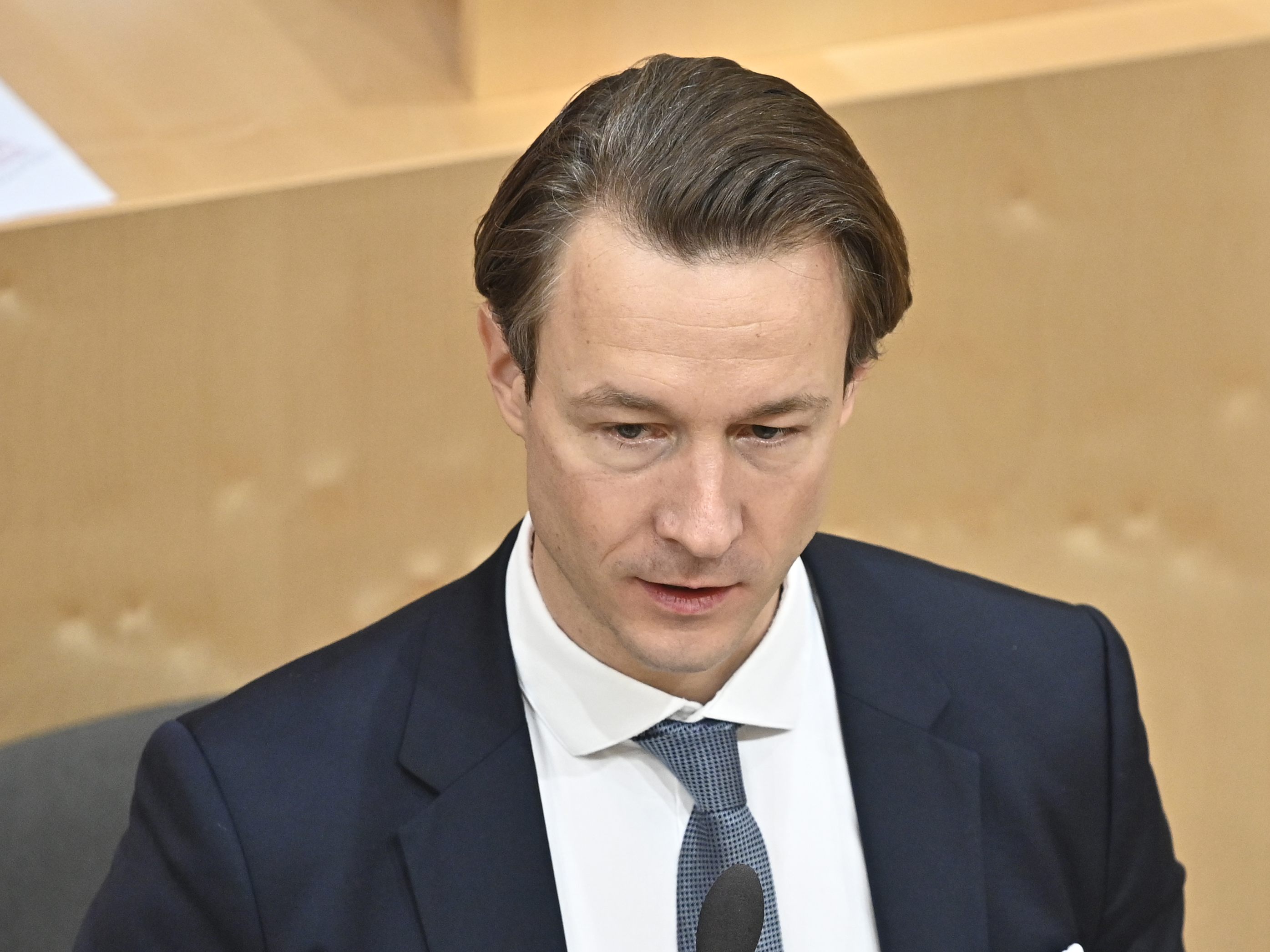 Der ehemalige Finanzminister Gernot Blümel (ÖVP) hört schon nach wenigen Monaten als CEO beim Hedgefonds Superfund auf.