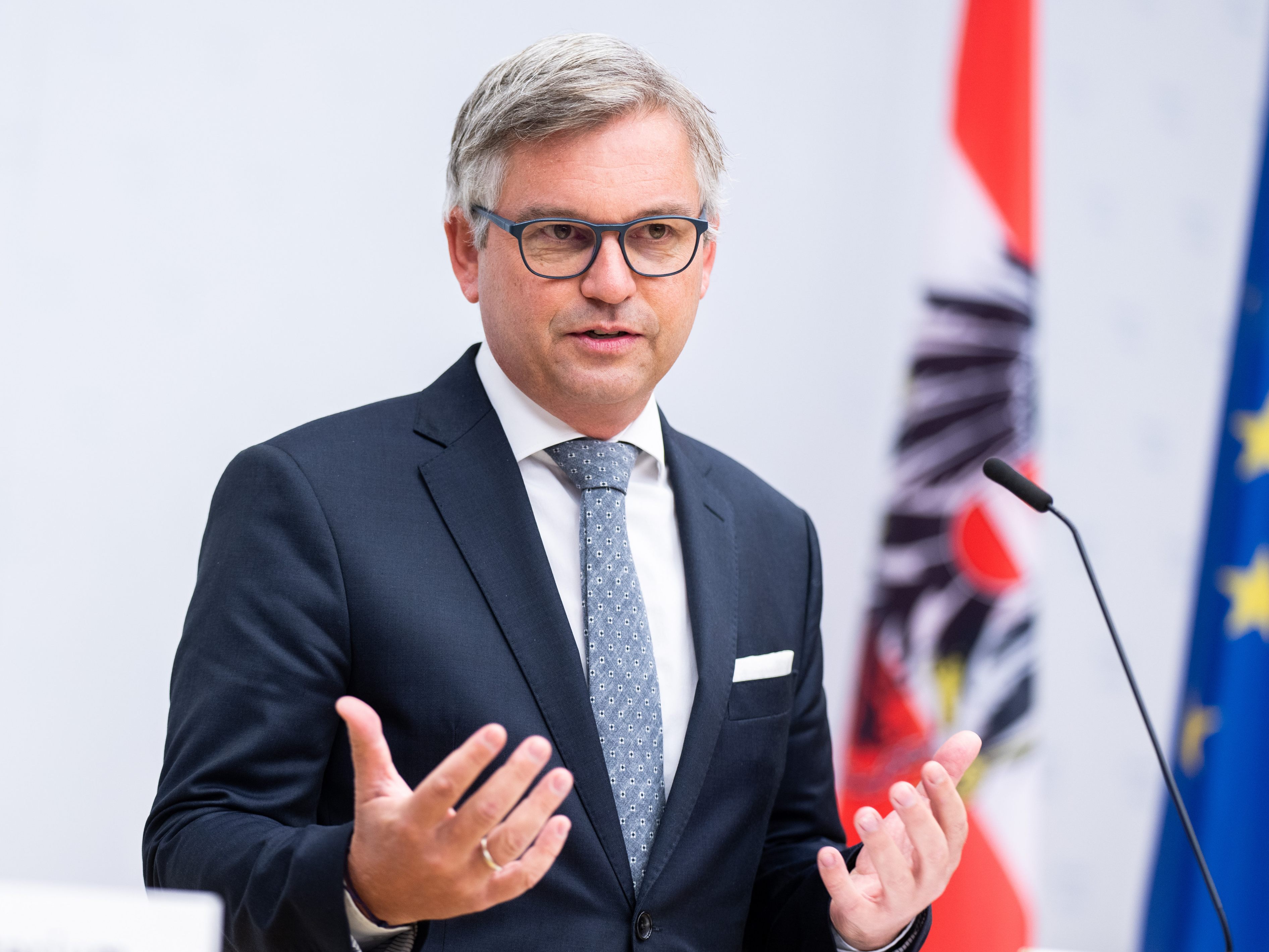 Finanzminister Magnus Brunner hät nicht viel von dem US-Angebot für die OMV. Finanzminister Magnus Brunner hät nicht viel von dem US-Angebot für die OMV.
