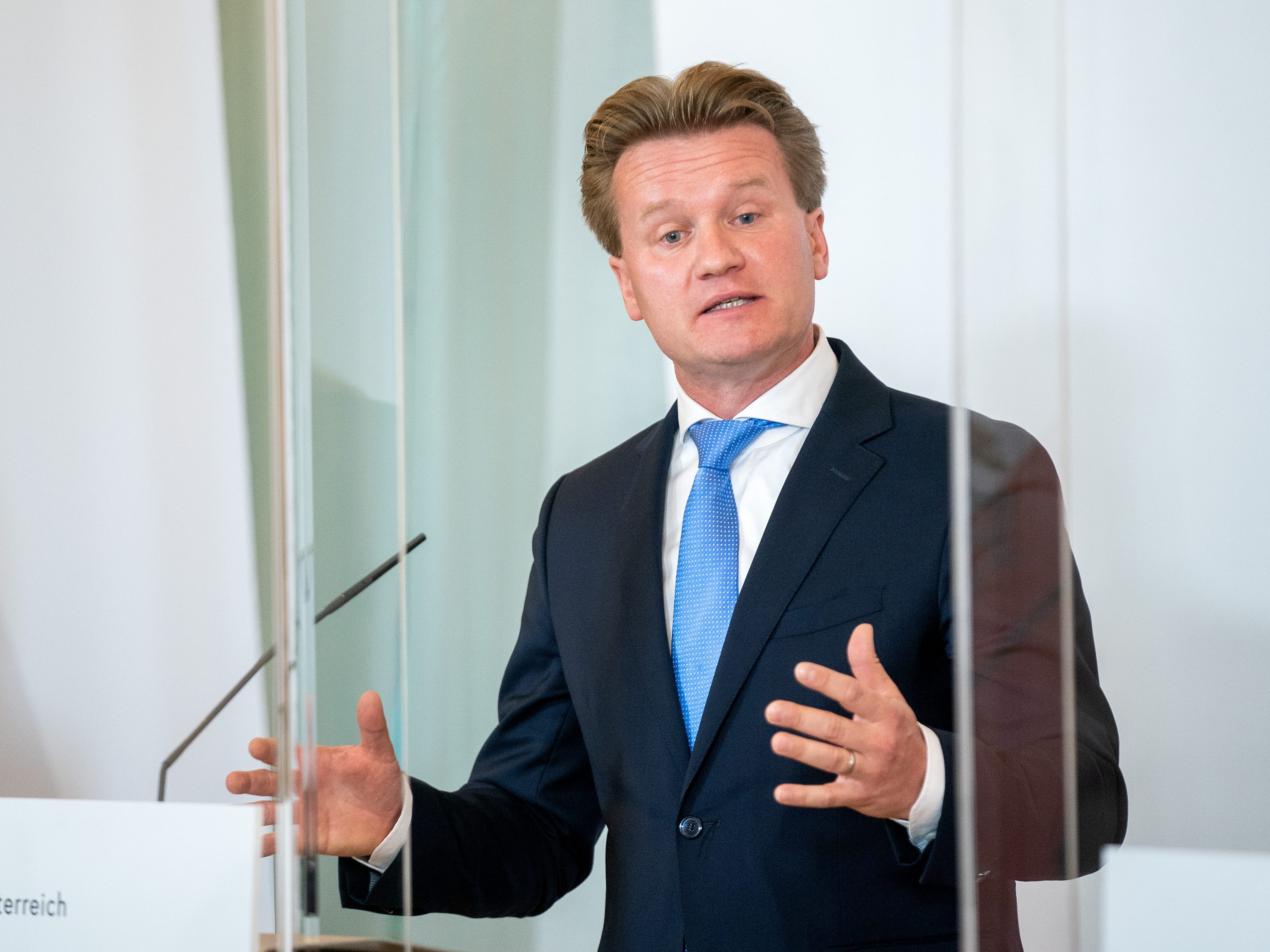 IV-Präsident Georg Knill warnt vor einer vorübergehenden Rezension in der Industrie kommendes Jahr. IV-Präsident Georg Knill warnt vor einer vorübergehenden Rezension in der Industrie kommendes Jahr.