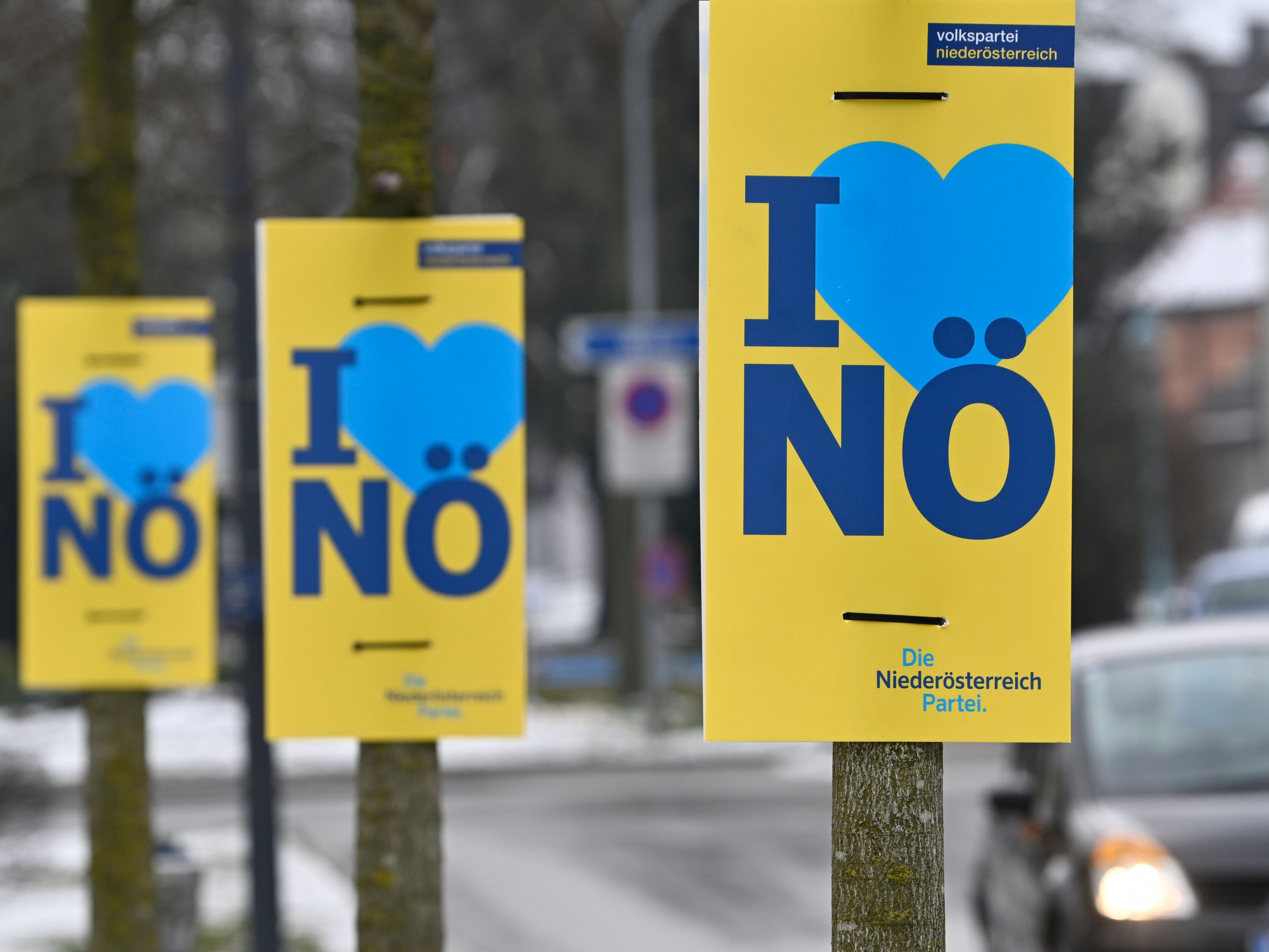 Der Wahlkampf für die NÖ-Wahl hat bereits begonnen. Der Wahlkampf für die NÖ-Wahl hat bereits begonnen.