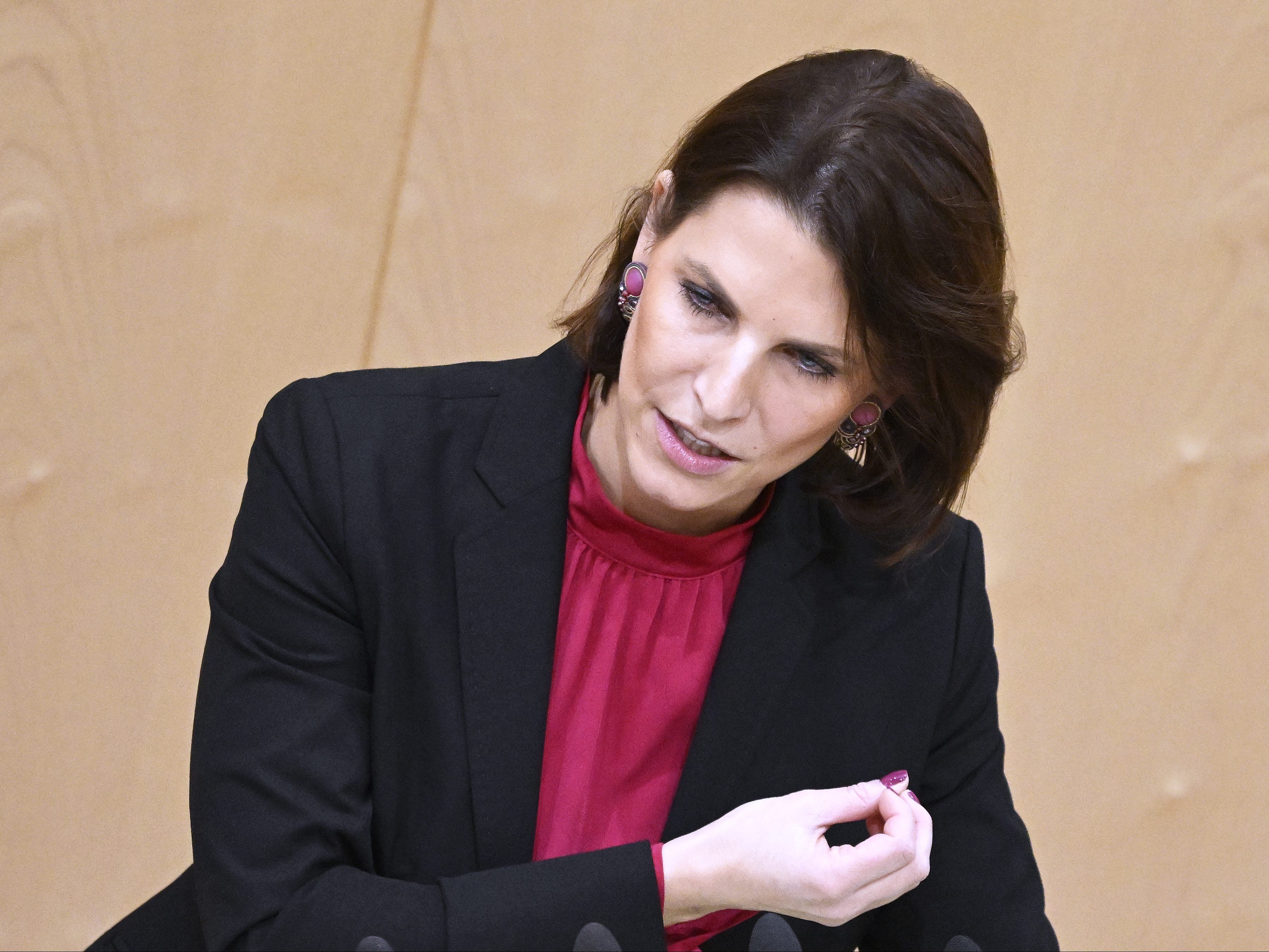 Ministerin Edtstadler kündigt einer Reform des Korruptionsstrafrechts an.