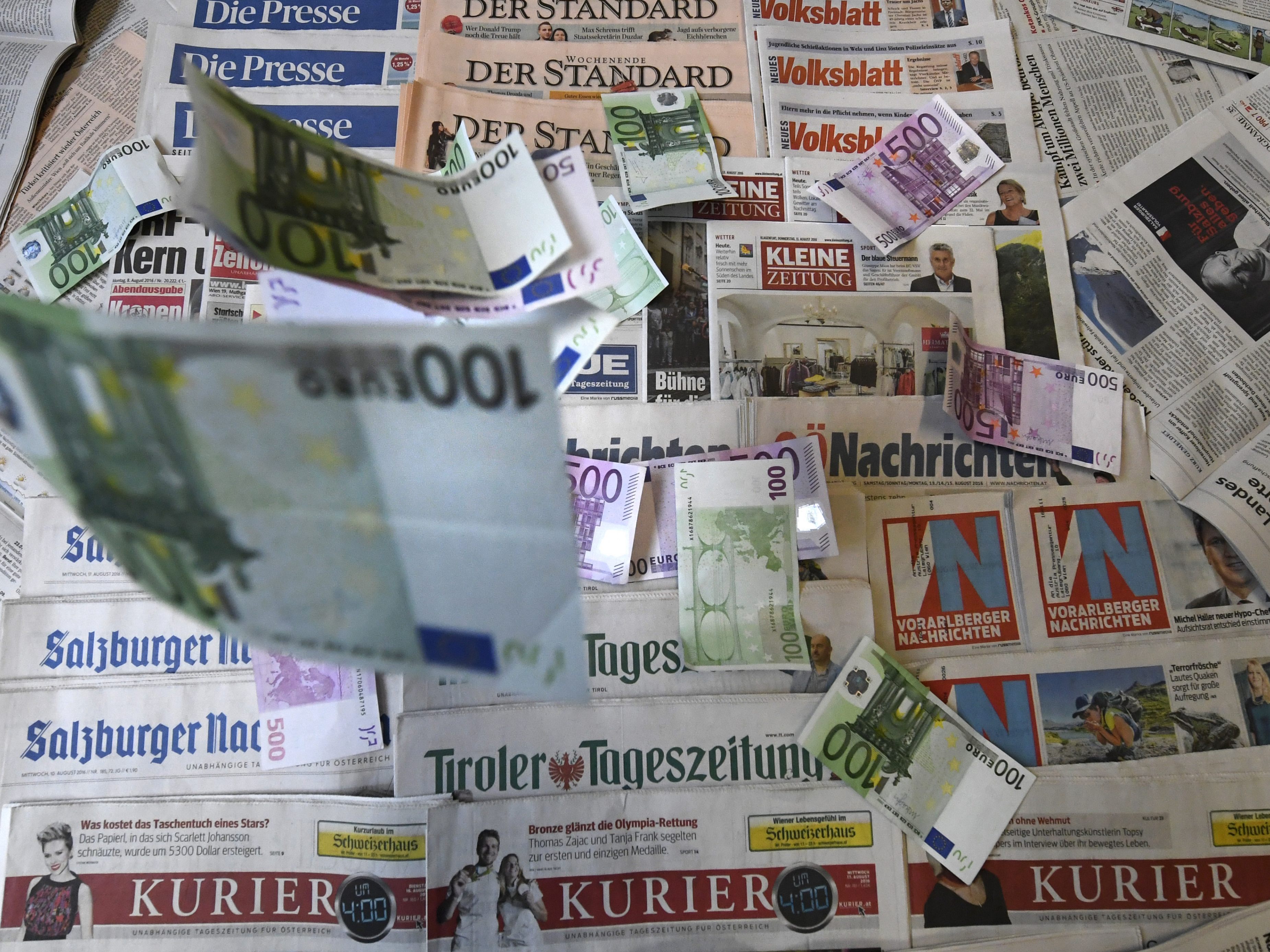 Die öffentliche Hand gab im 3. Quartal 47 Millionen Euro für Werbung in Medien aus. Die öffentliche Hand gab im 3. Quartal 47 Millionen Euro für Werbung in Medien aus.