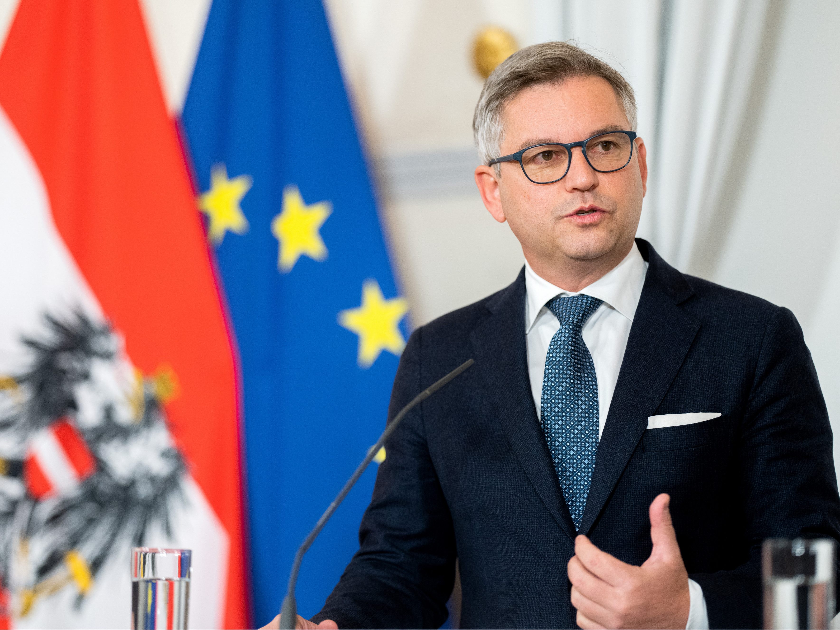 Finanzminister Magnus Brunner verlangt von den Gebietskörperschaften, Verantwortung zu übernehmen.