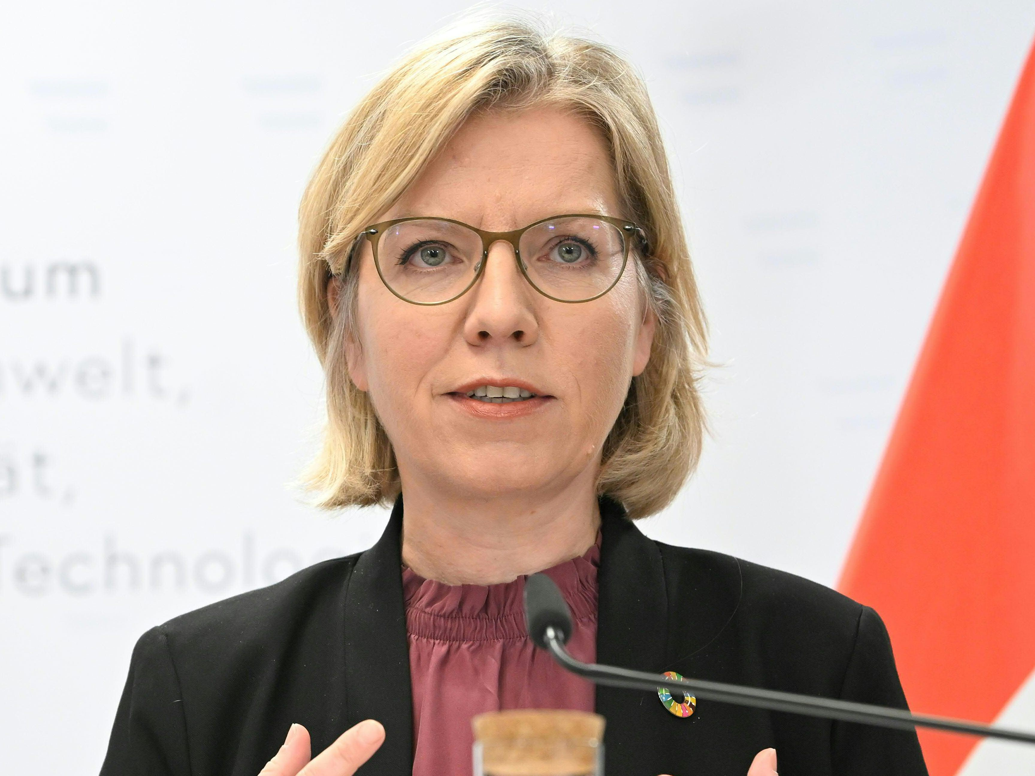 Leonore Gewessler hofft auf eine Lösung zum Gaspreisdeckel.