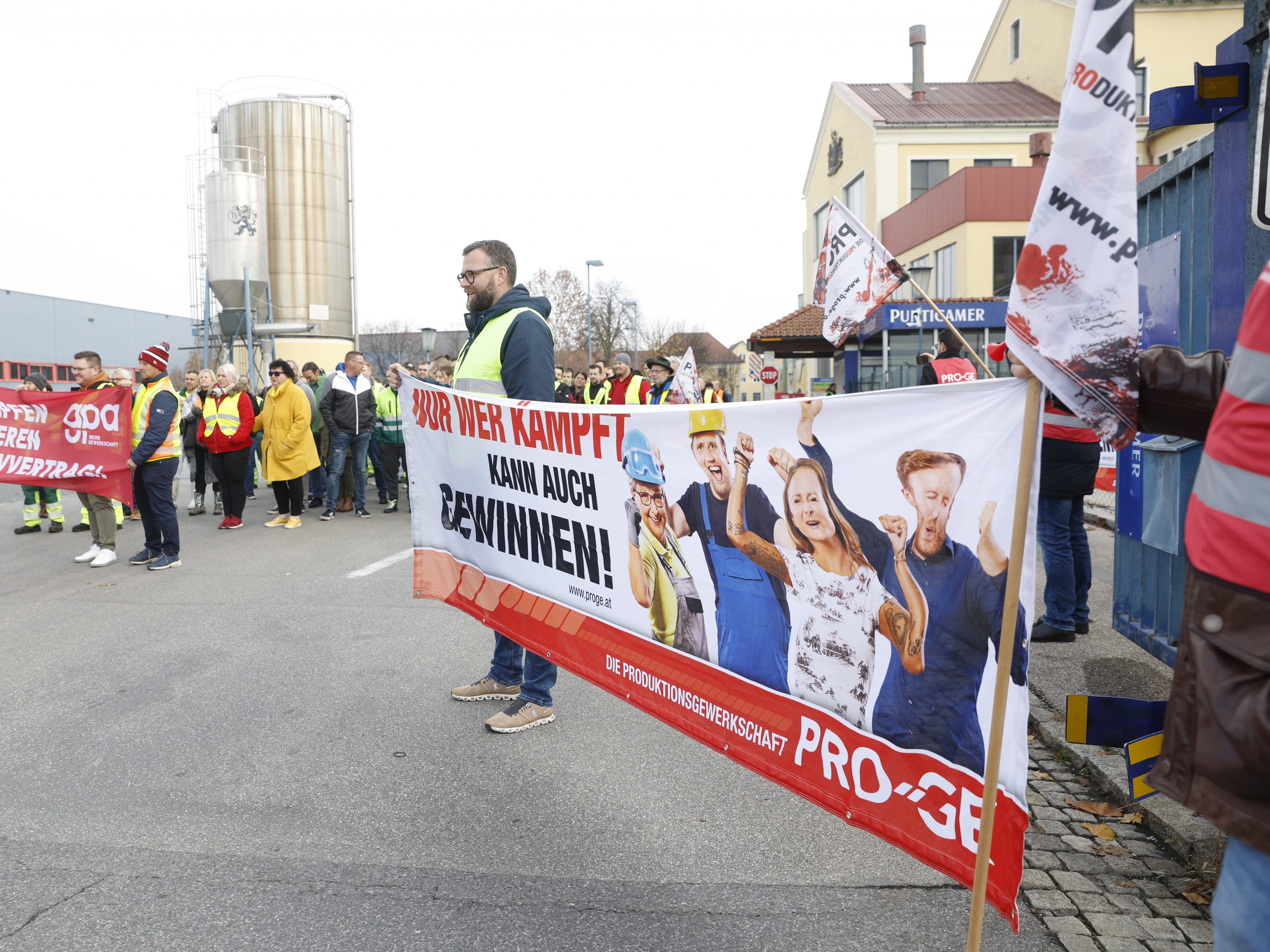 Weitere Maßnahmen nach dem Streik sind nicht ausgeschlossen.