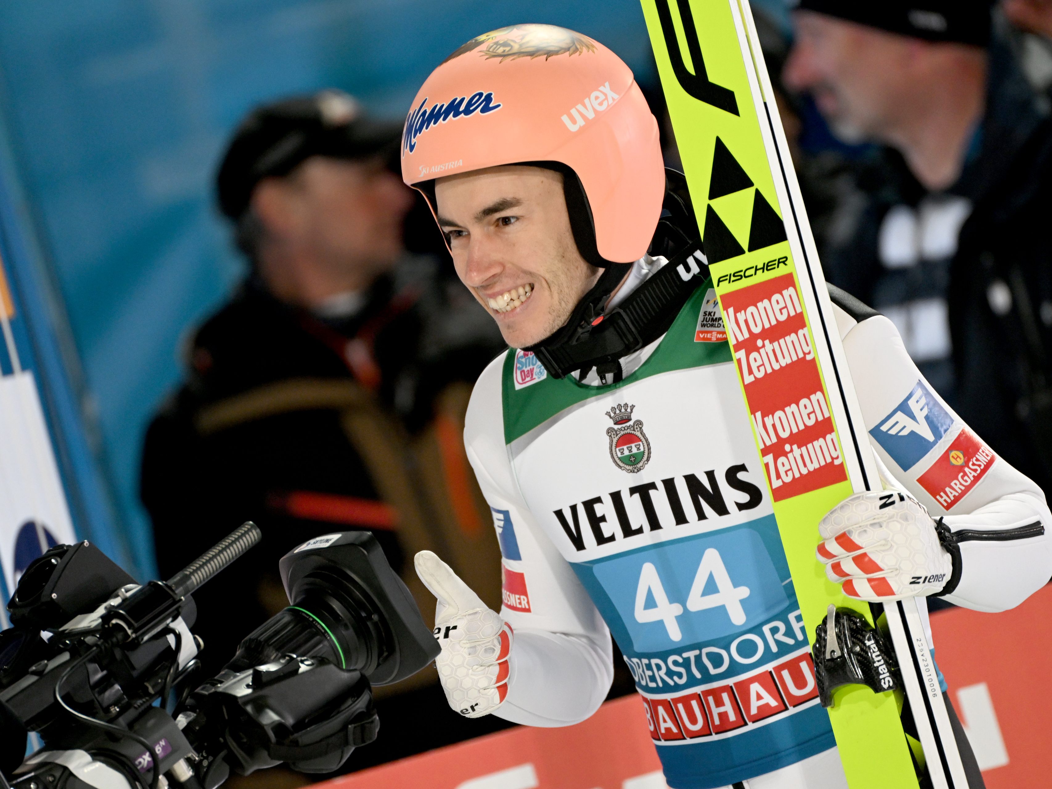 Stefan Kraft gehört auch in Garmisch-Partenkirchen zu den Favoriten.