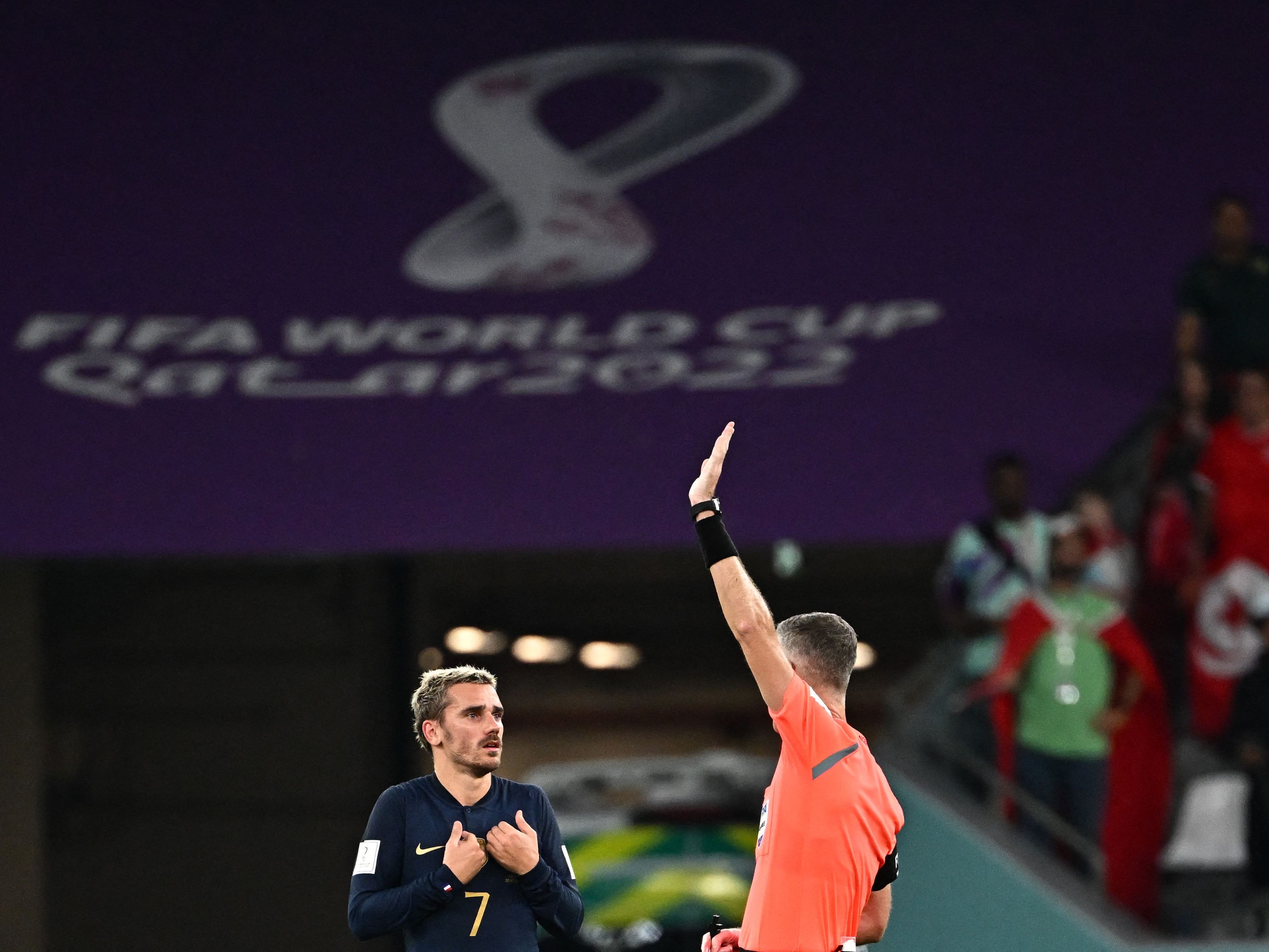 Das Tor von Griezmann wurde wegen Abseits aberkannt. Das Tor von Griezmann wurde wegen Abseits aberkannt.