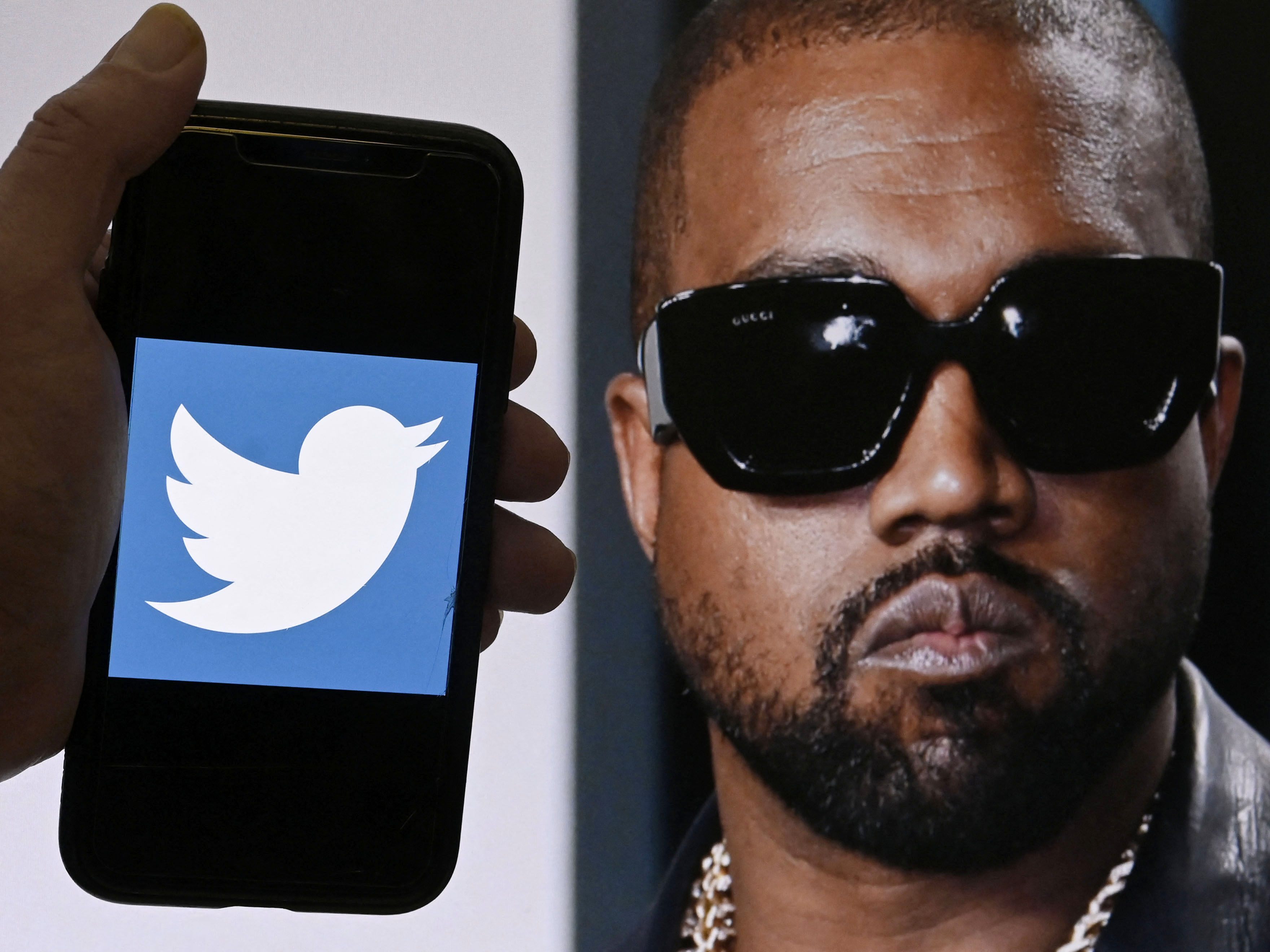 Das Twitter-Konto von US-Rapper Kanye West wurde gesperrt. Das Twitter-Konto von US-Rapper Kanye West wurde gesperrt.