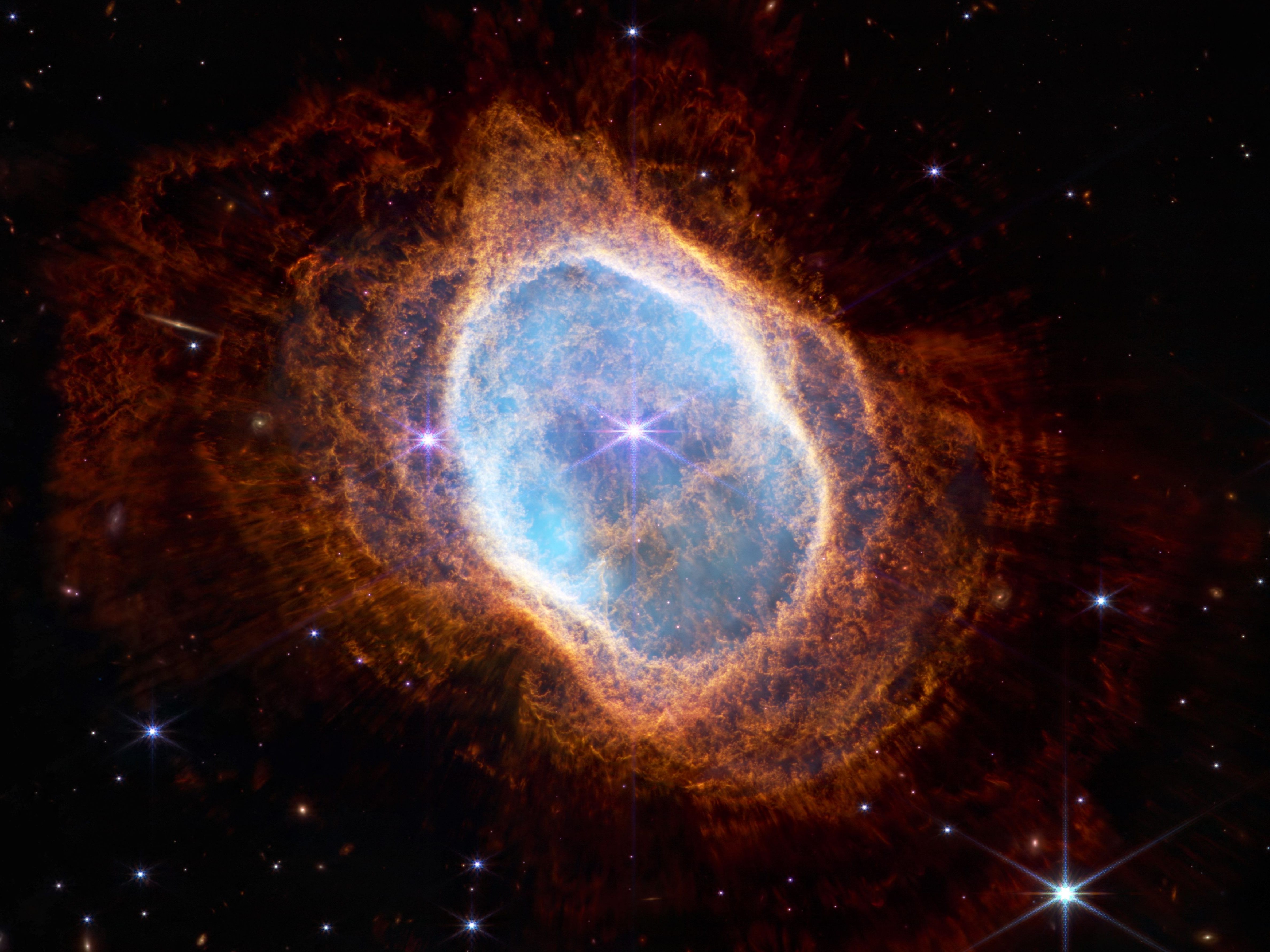 Ein Bild des James Webb Space Telescops.