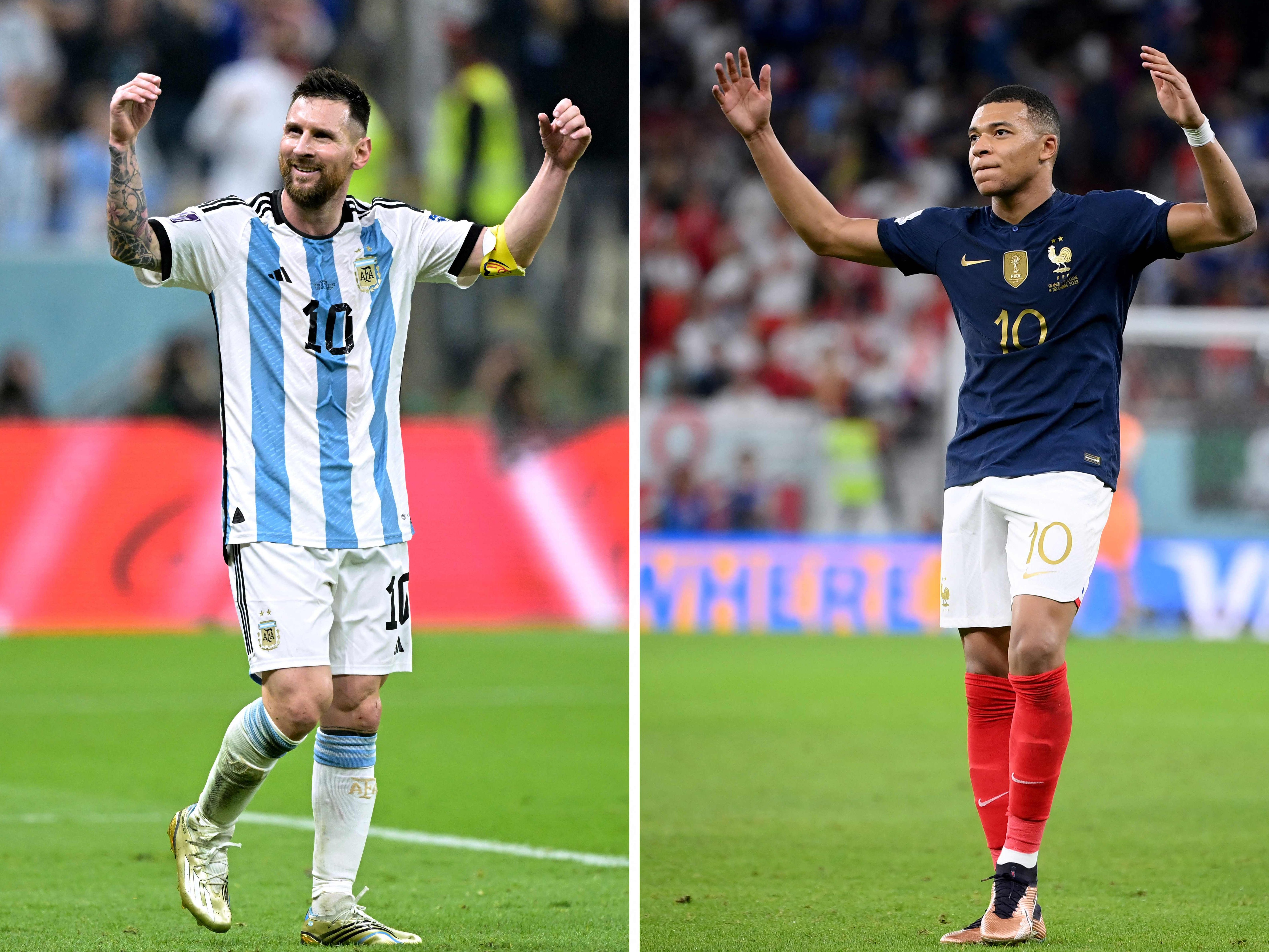 Messi vs. Mbappe - der König gegen seinen Nachfolger Messi vs. Mbappe - der König gegen seinen Nachfolger