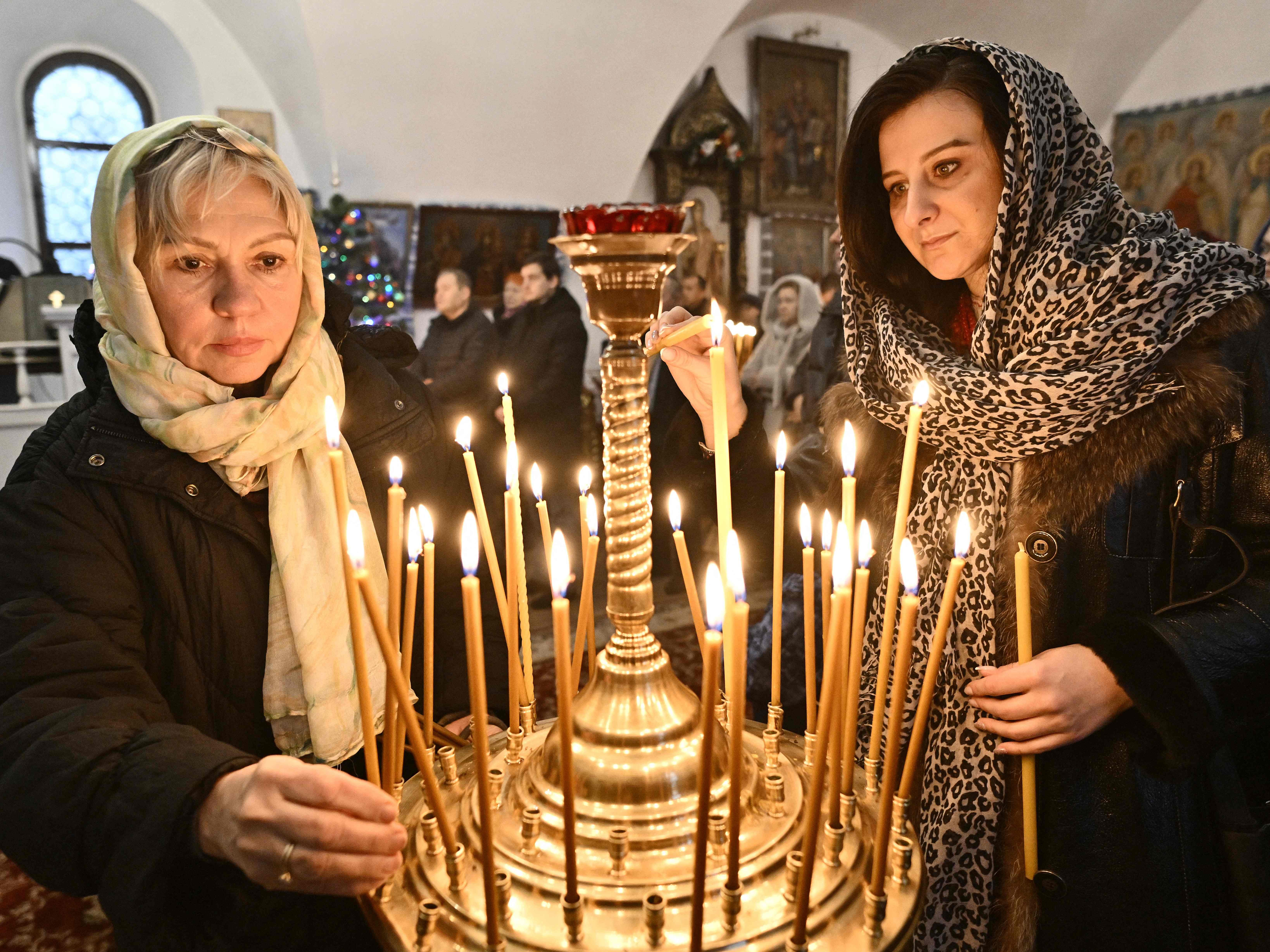 Rund um die orthodoxen Feiertage gibt es mehr Einreisen in die Ukraine als Ausreisen.