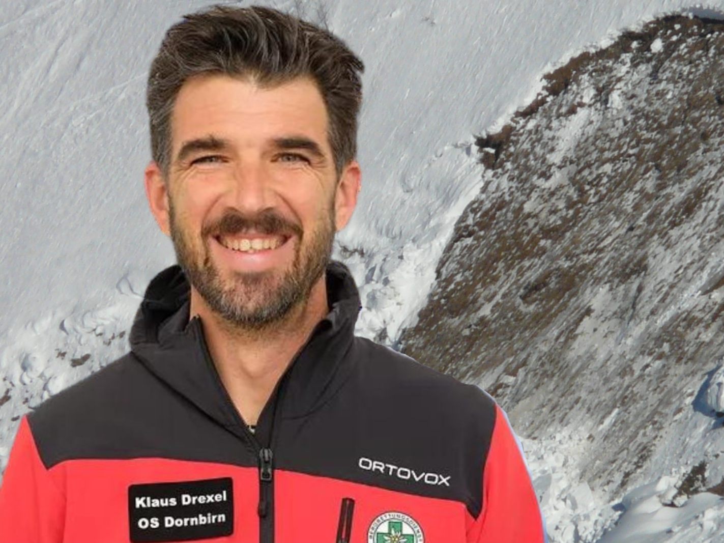 Klaus Drexel von der Bergrettung Vorarlberg. Klaus Drexel von der Bergrettung Vorarlberg.