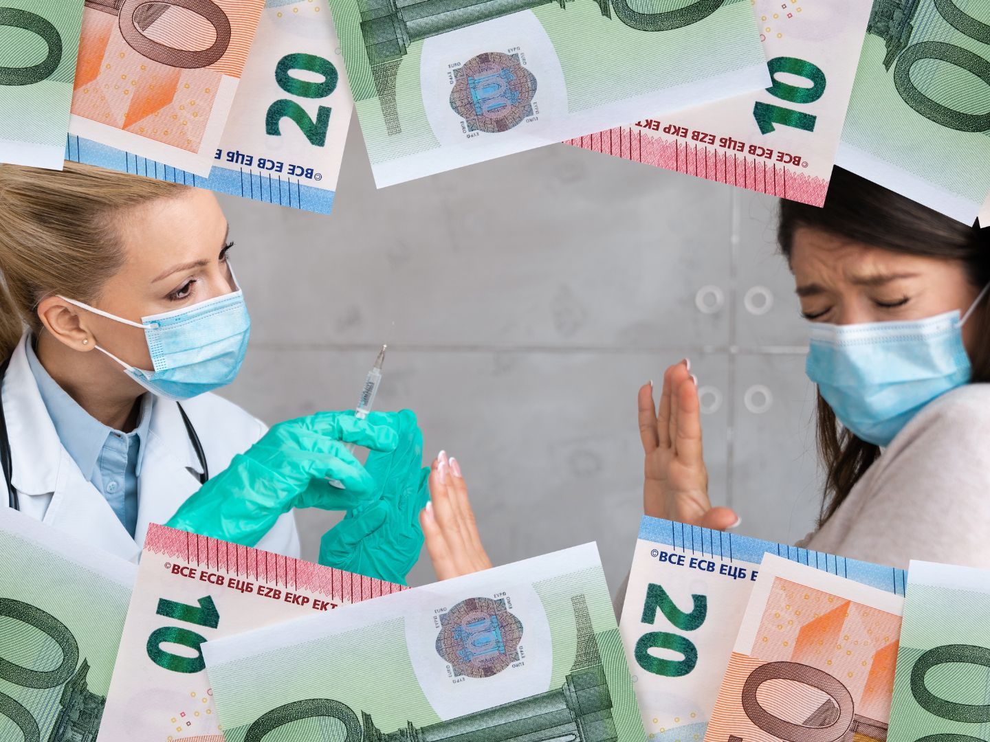 Italiener, die sich der Impfpflicht widersetzen, müssen nun eine Geldstrafe zahlen.