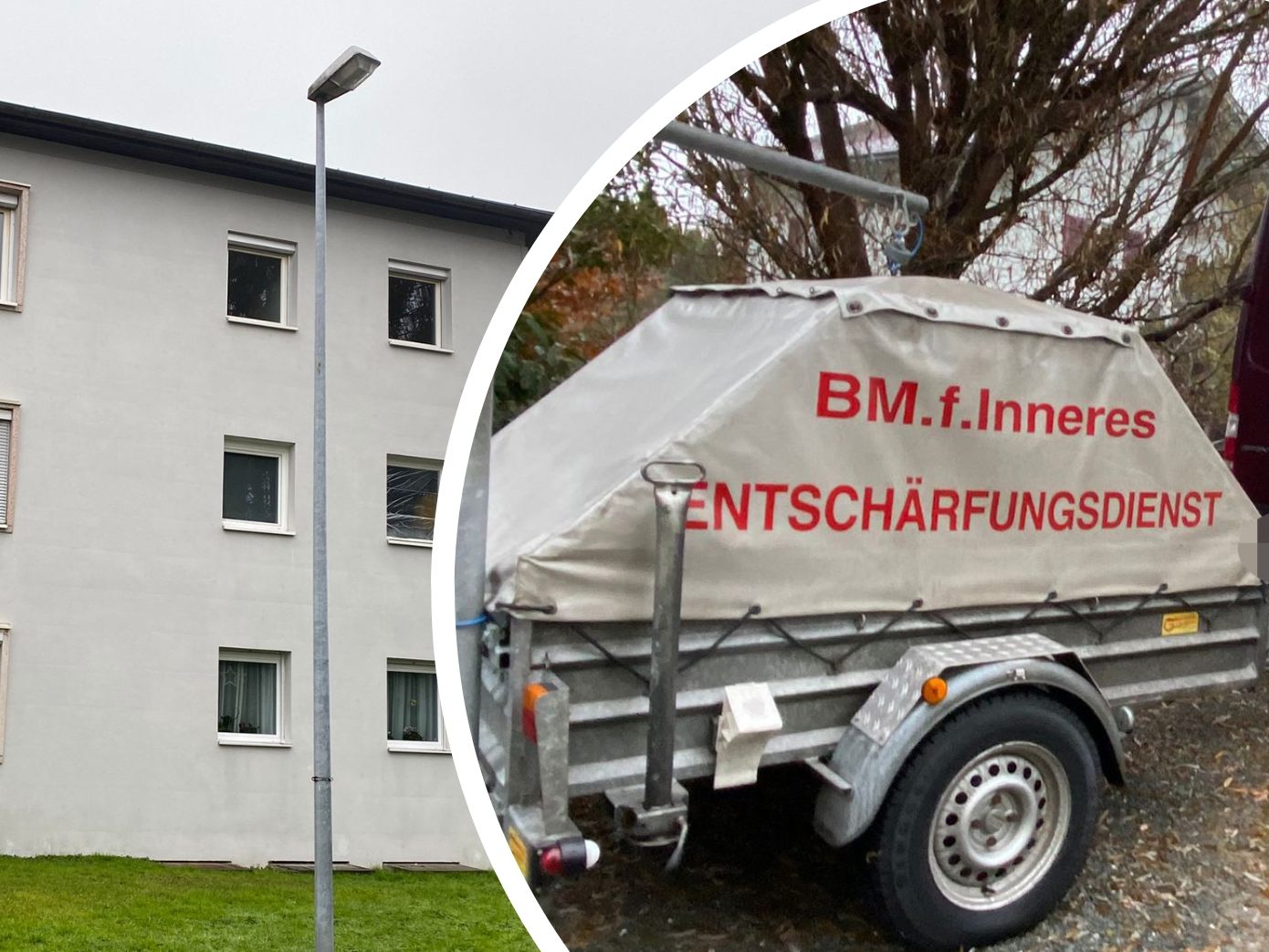 Die Bergung der sichergestellten Gegenstände dauert an. Die Bergung der sichergestellten Gegenstände dauert an.