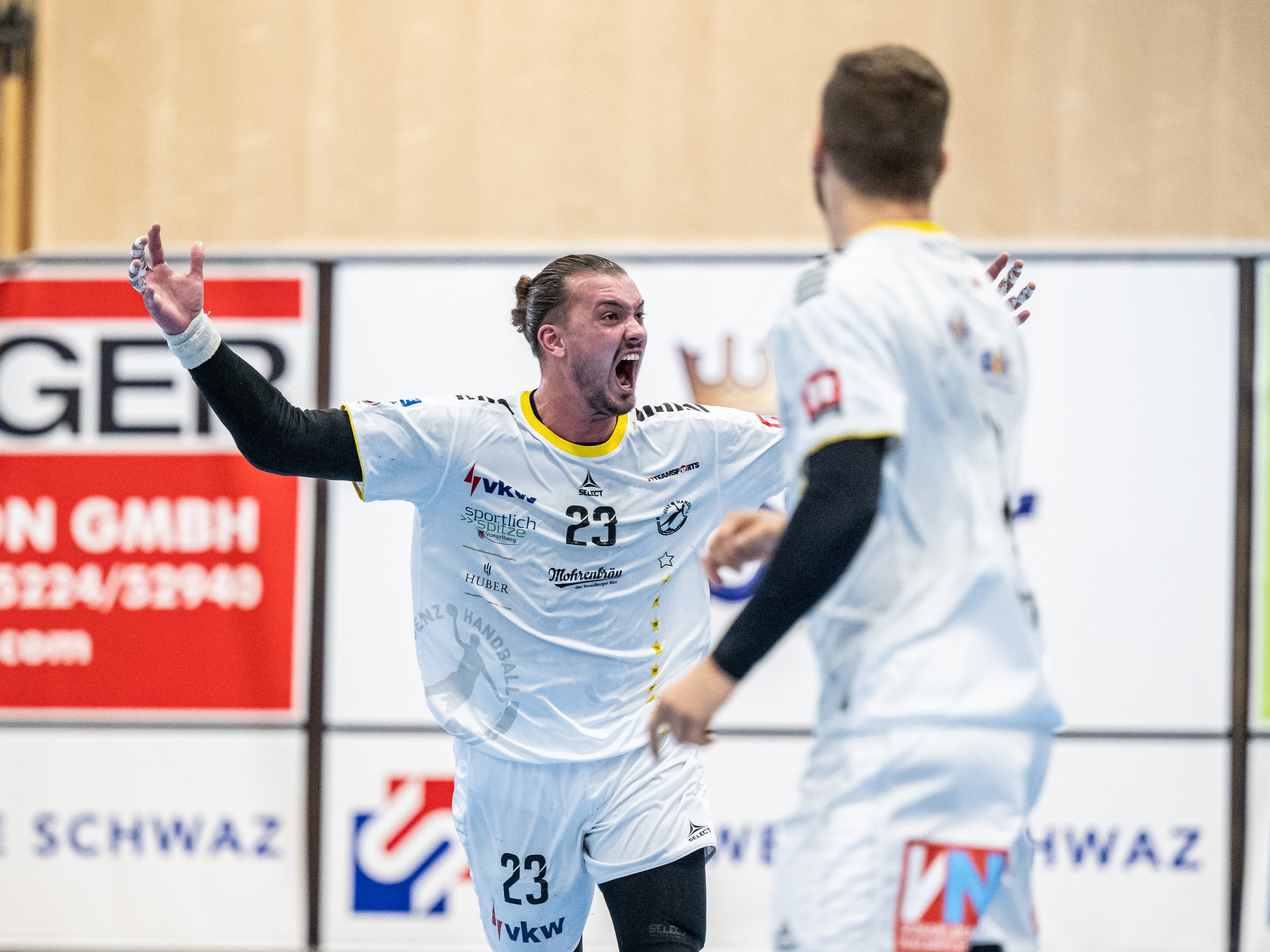 Marcel Timm und Co. steigerten sich in der 2. Halbzeit deutlich.