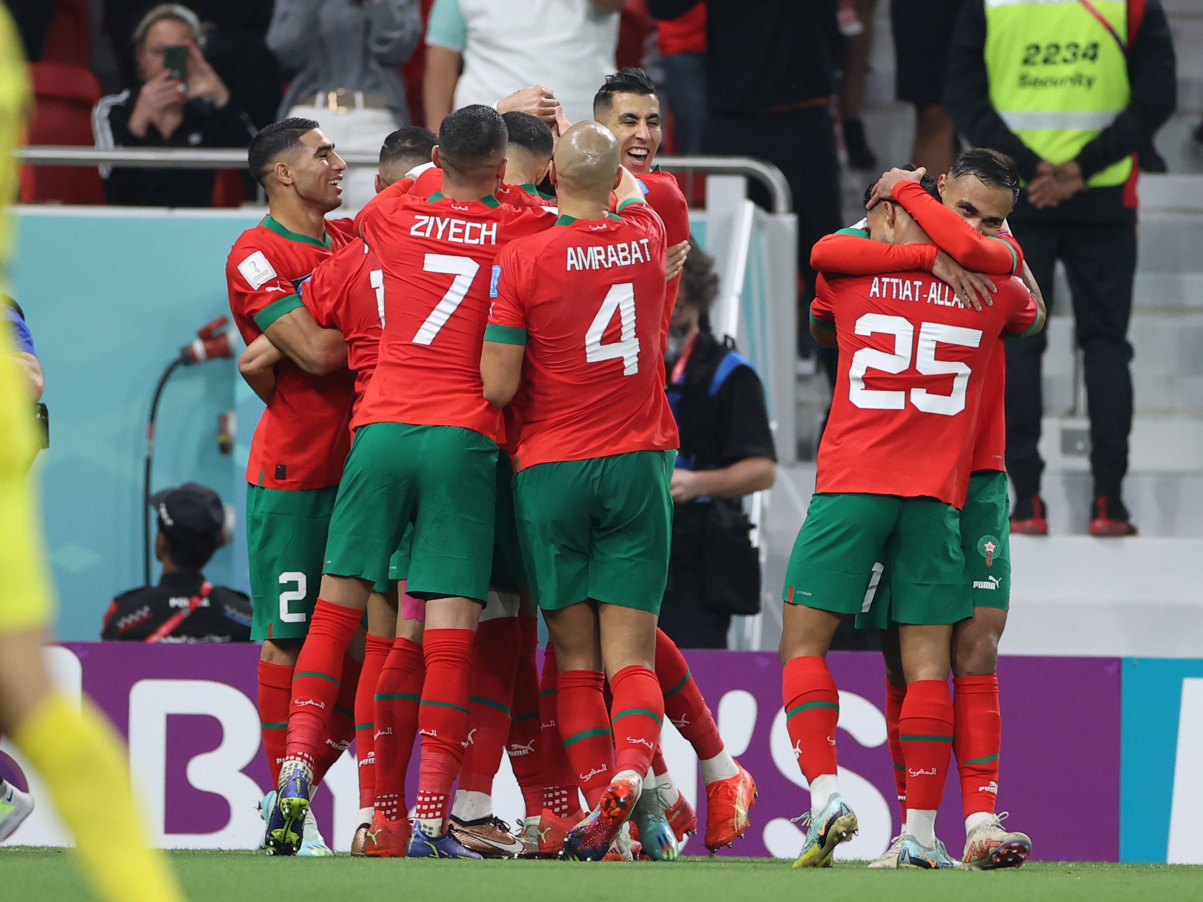 Marokko hat gegen Portugal gewonnen.