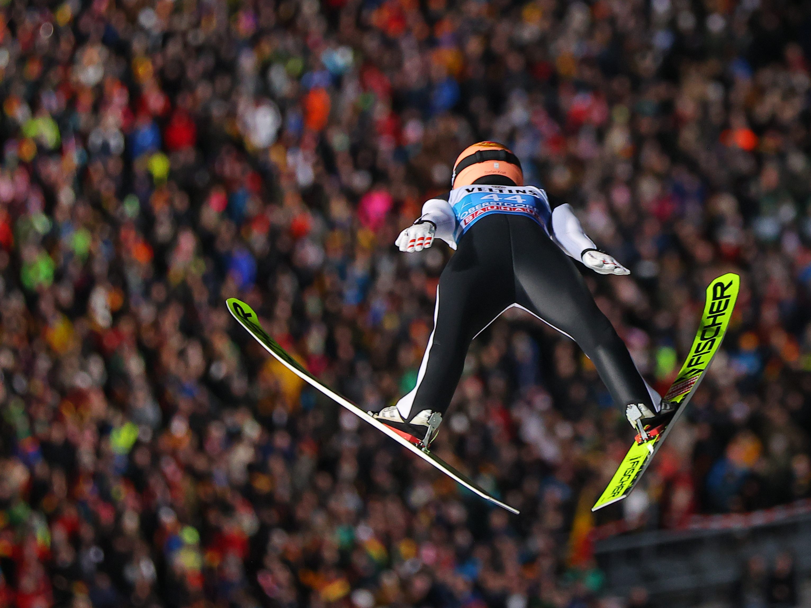 Stefan Kraft kam nach verpatzter Qualifikation heute auf den guten 5. Rang. Stefan Kraft kam nach verpatzter Qualifikation heute auf den guten 5. Rang.