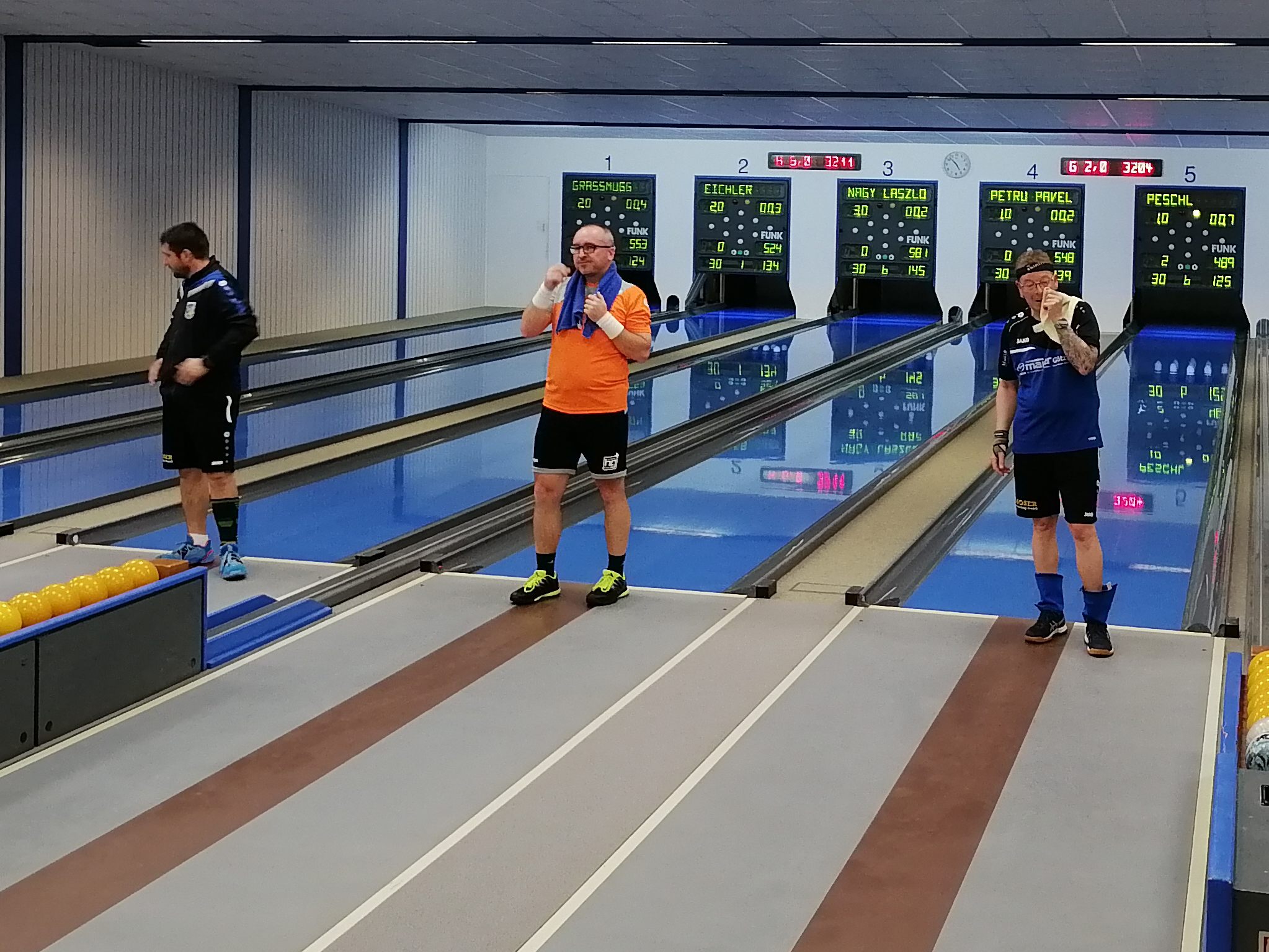 Mit einer spannenden Partie endete die Herbstrunde im Sportkegeln kürzlich in Koblach.