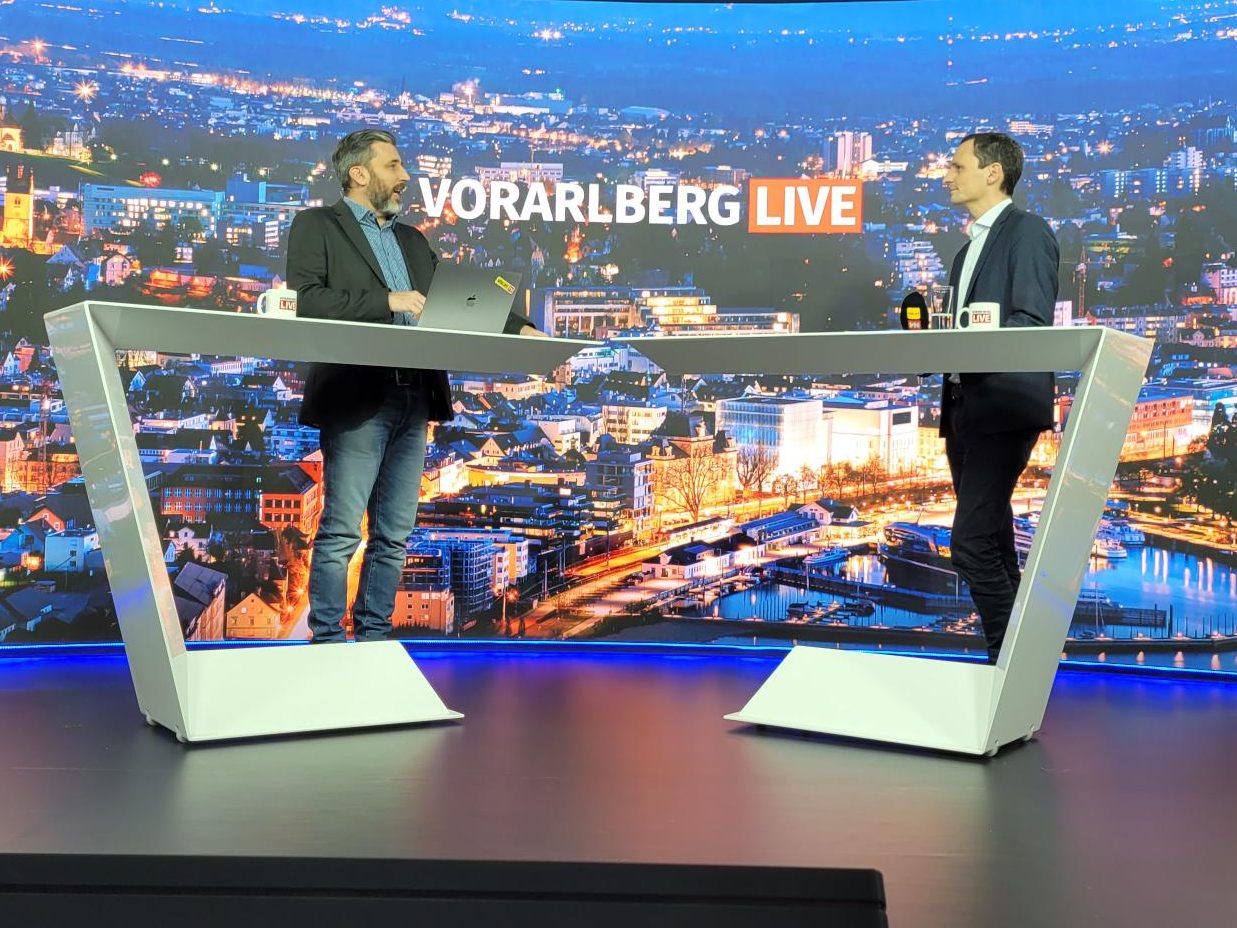 Julian Fässler bei "Vorarlberg LIVE" Julian Fässler bei "Vorarlberg LIVE"