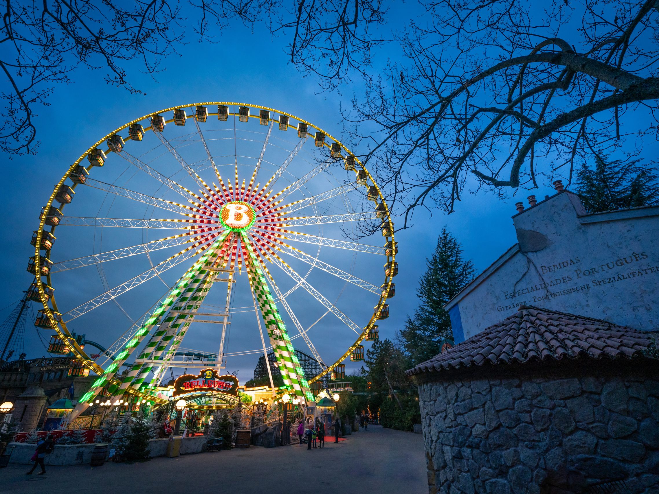 Der Europapark in Rust ist in die Wintersaison gestartet.