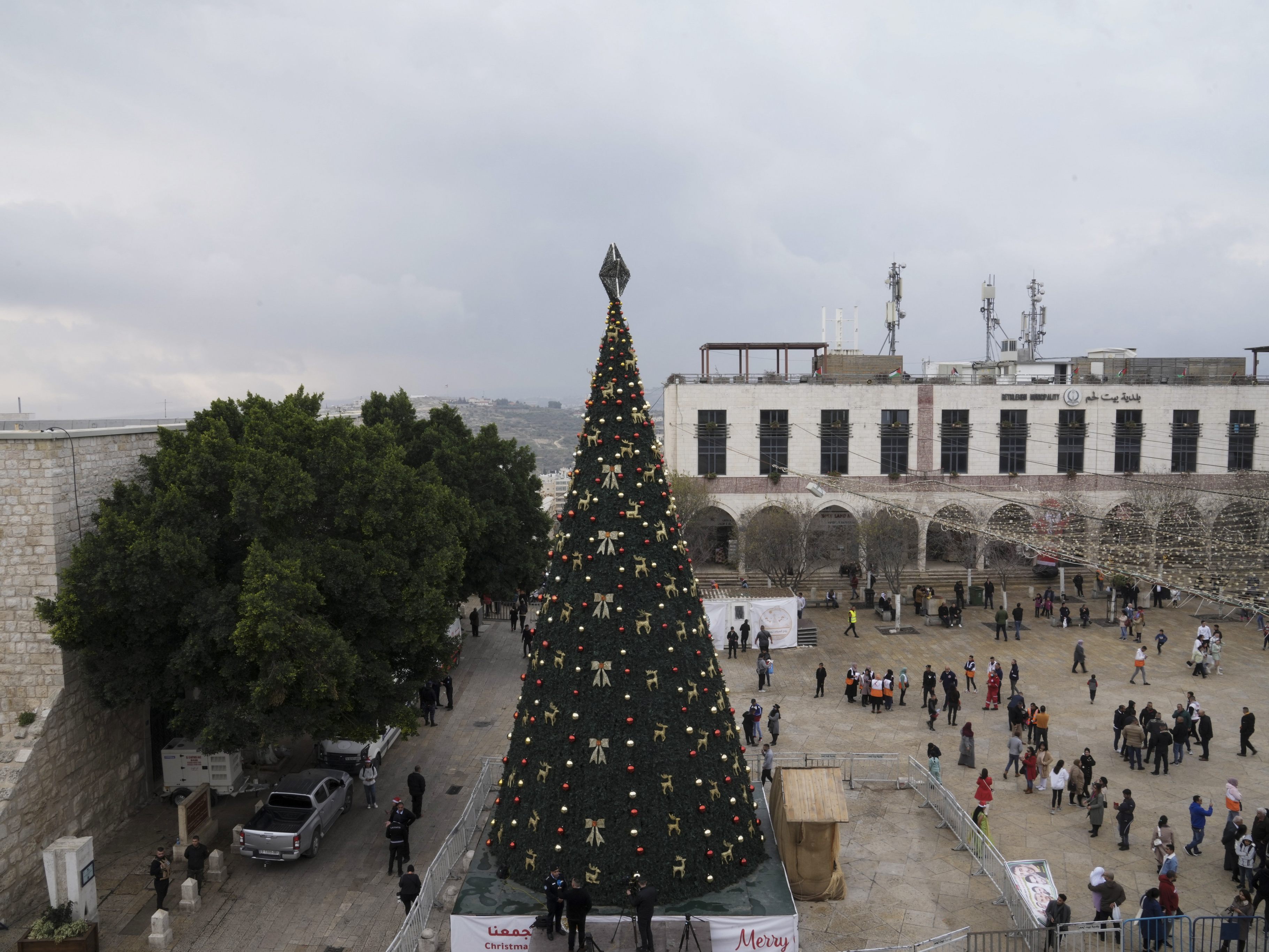 Bethlehem: Weihnachtsfeiern im Heiligen Land. Bethlehem: Weihnachtsfeiern im Heiligen Land.