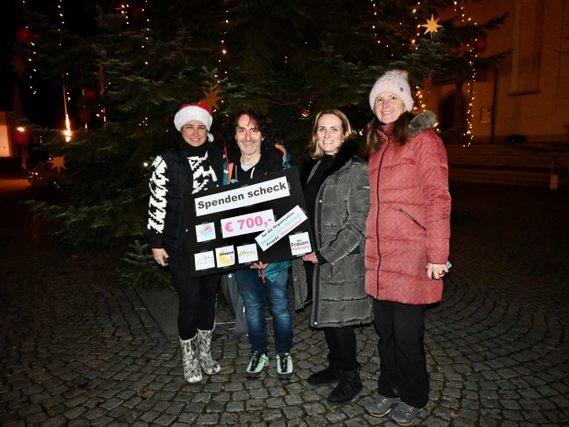 v.l.n.r. Sibylle Reichart, Joe Fritsche, Katrin Flatz, Sabine Filler