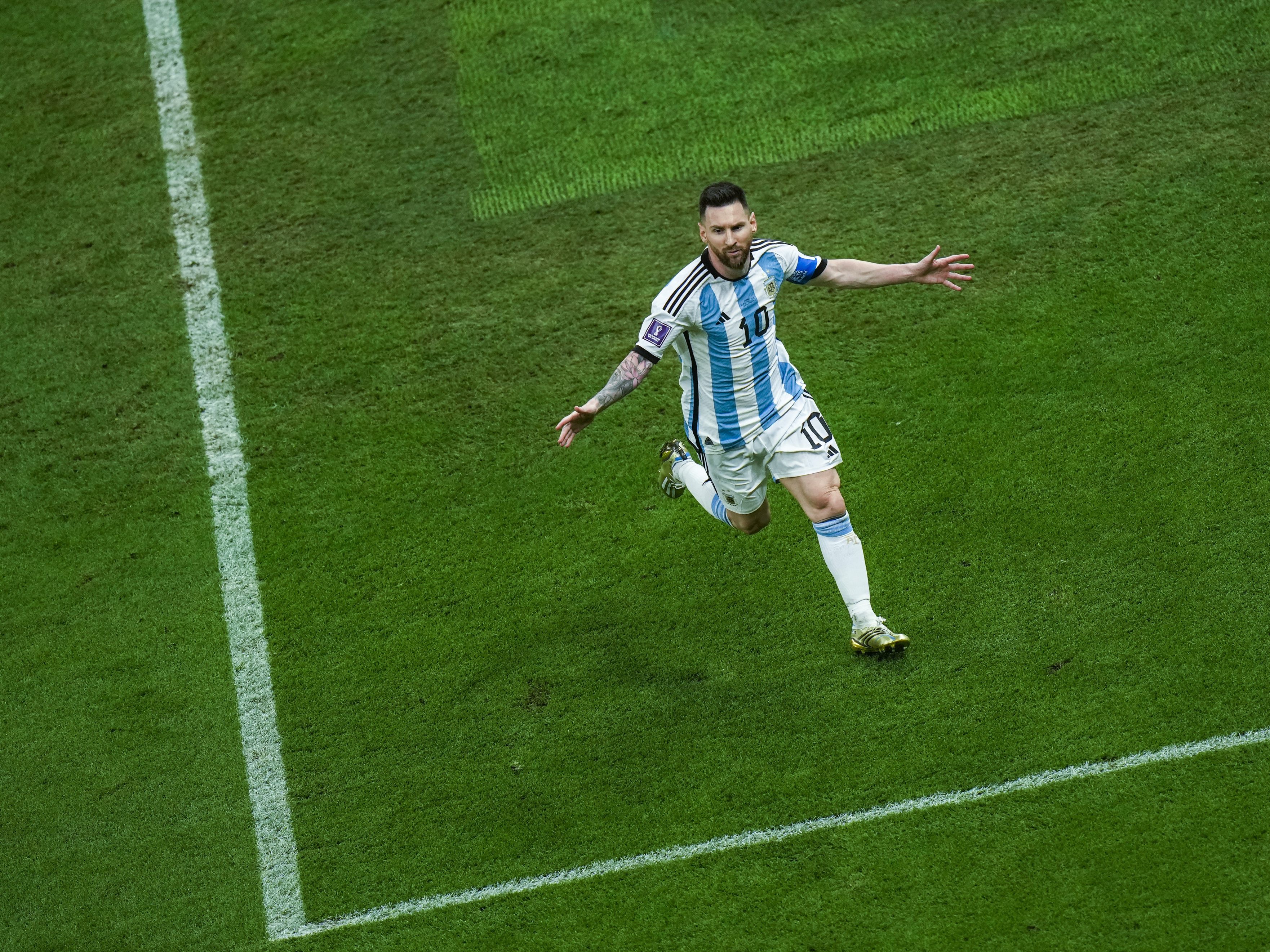 Lionel Messi wurde zum besten Spieler der WM in Katar gewählt. Lionel Messi wurde zum besten Spieler der WM in Katar gewählt.