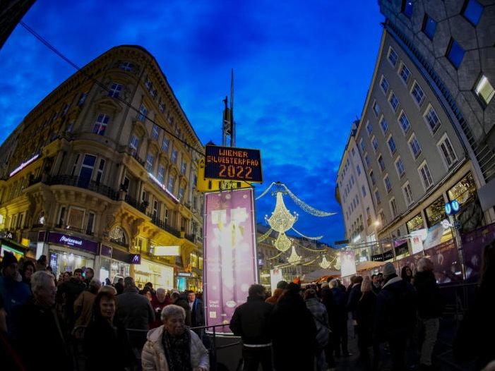 Schon 250.000 Besucher genießen ihre Zeit am Wiener Silvesterpfad.