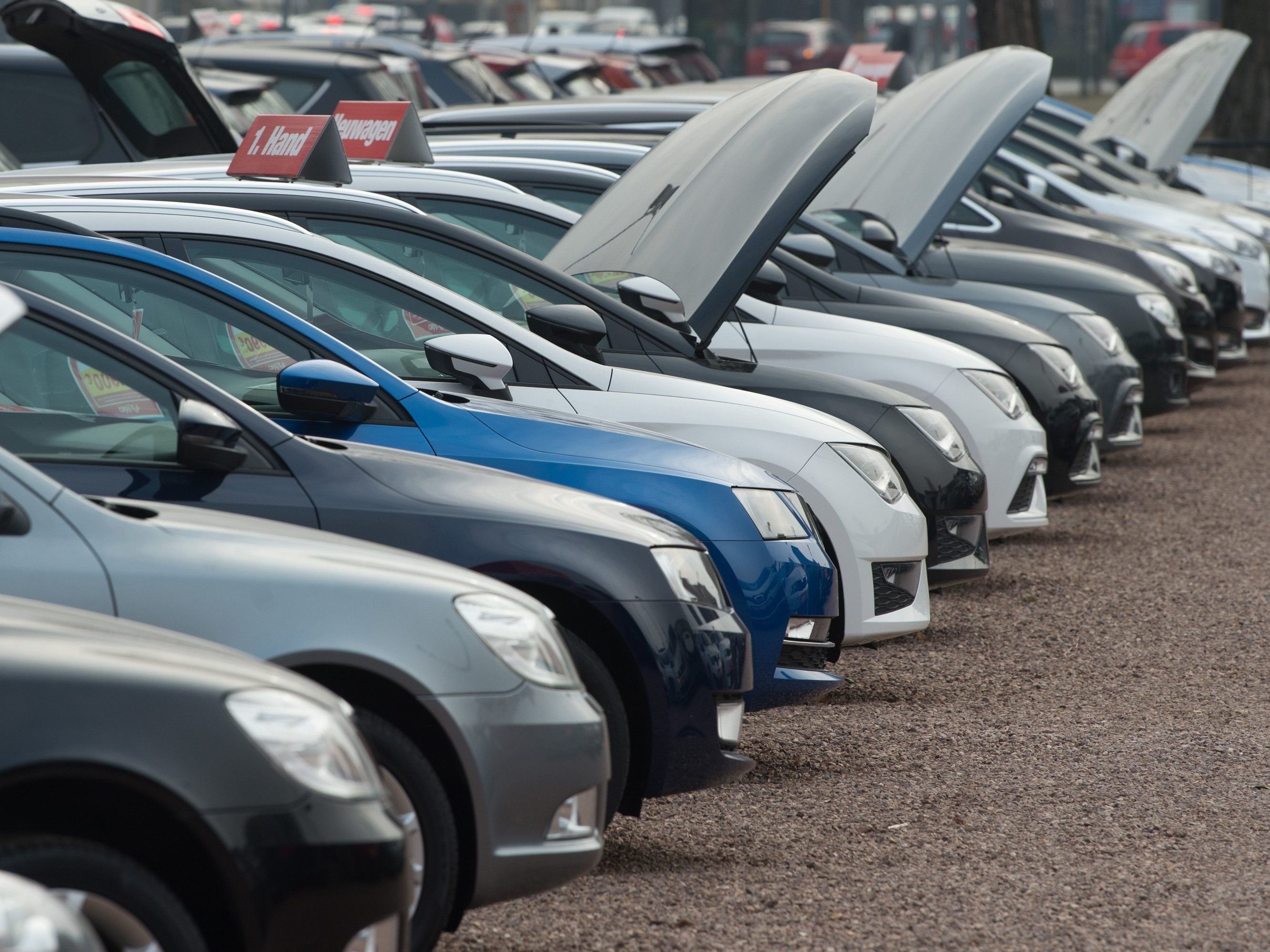 Preise für Gebrauchtwagen im November gestiegen.