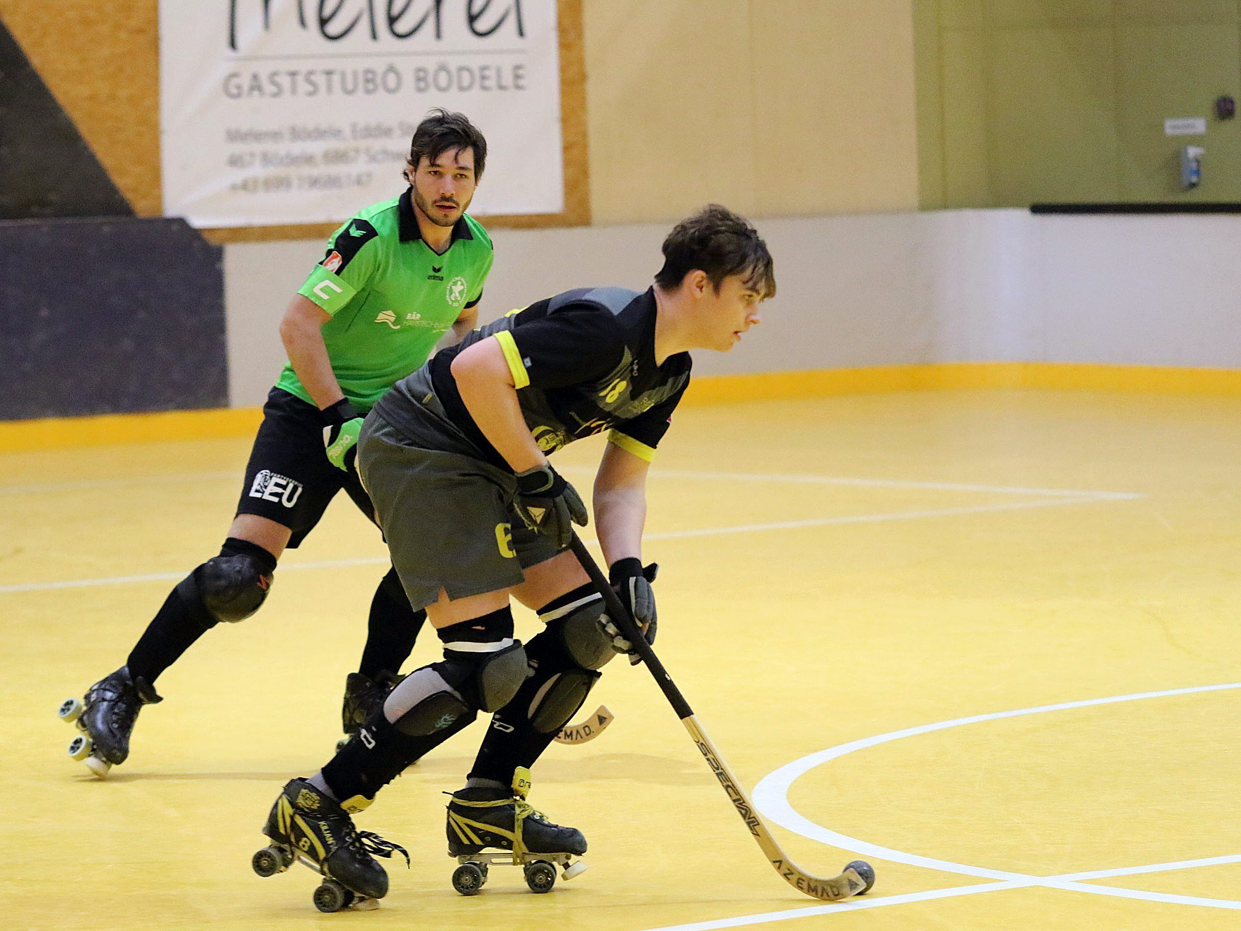 Der RHC Dornbirn zog mit dem souveränen 10:1-Sieg klar ins Schweizer Cup-Viertelfinale ein. Der RHC Dornbirn zog mit dem souveränen 10:1-Sieg klar ins Schweizer Cup-Viertelfinale ein.
