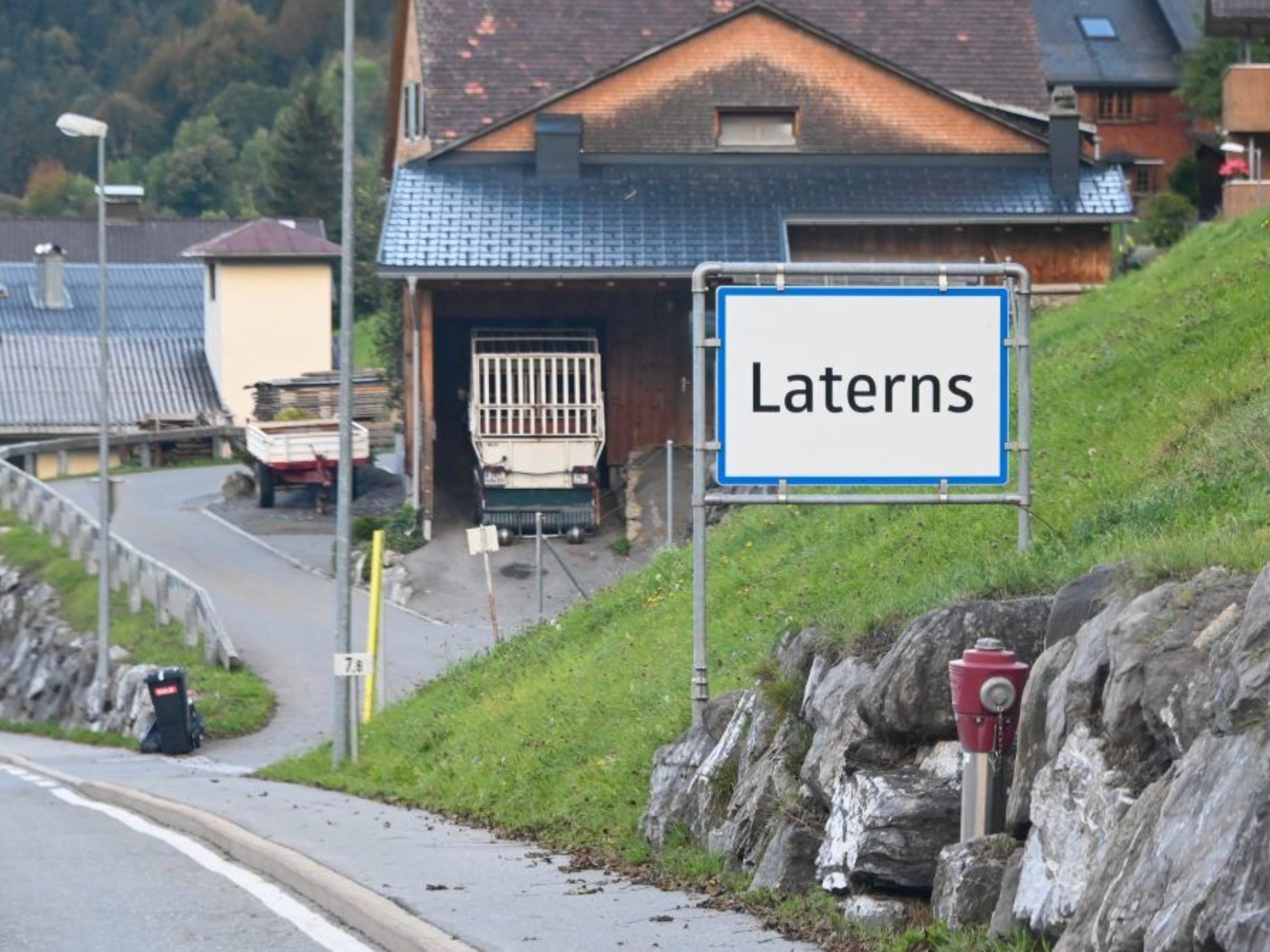 In Laterns wurde in diesem Jahr in die Sanierung des Straßennetz investiert