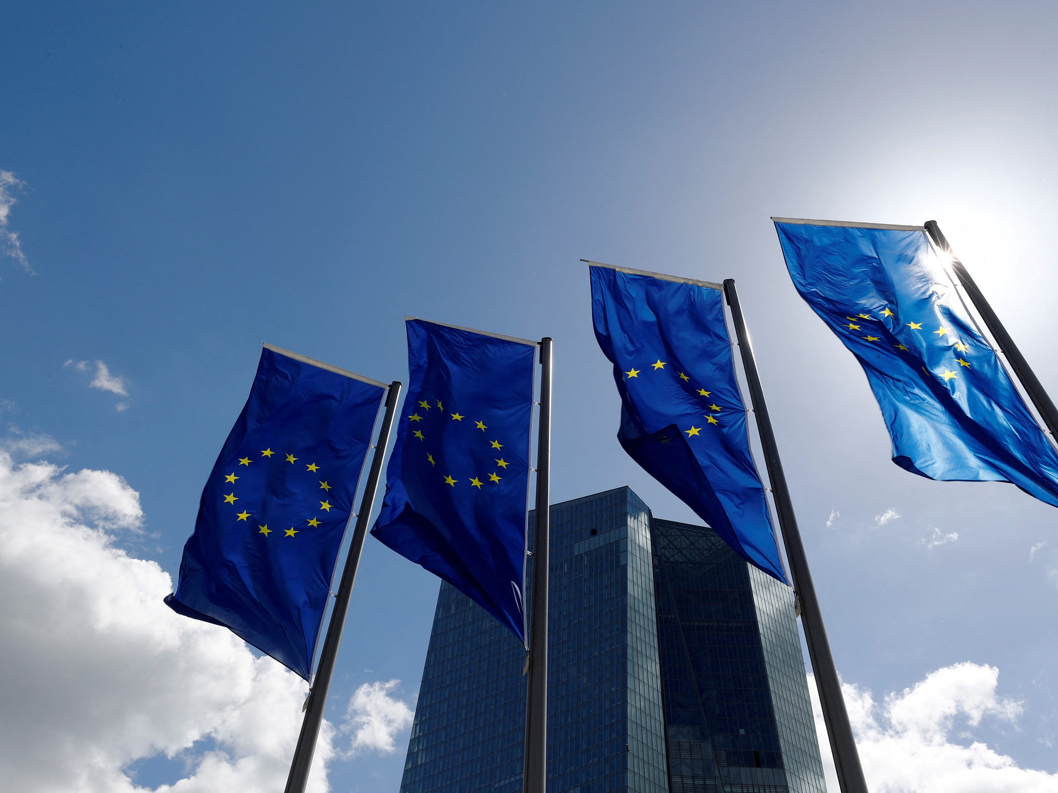 Banken wollen erneut von EZB (im Bild das Hauptquartier) gewährte Kredite vorzeitig zurückzahlen.