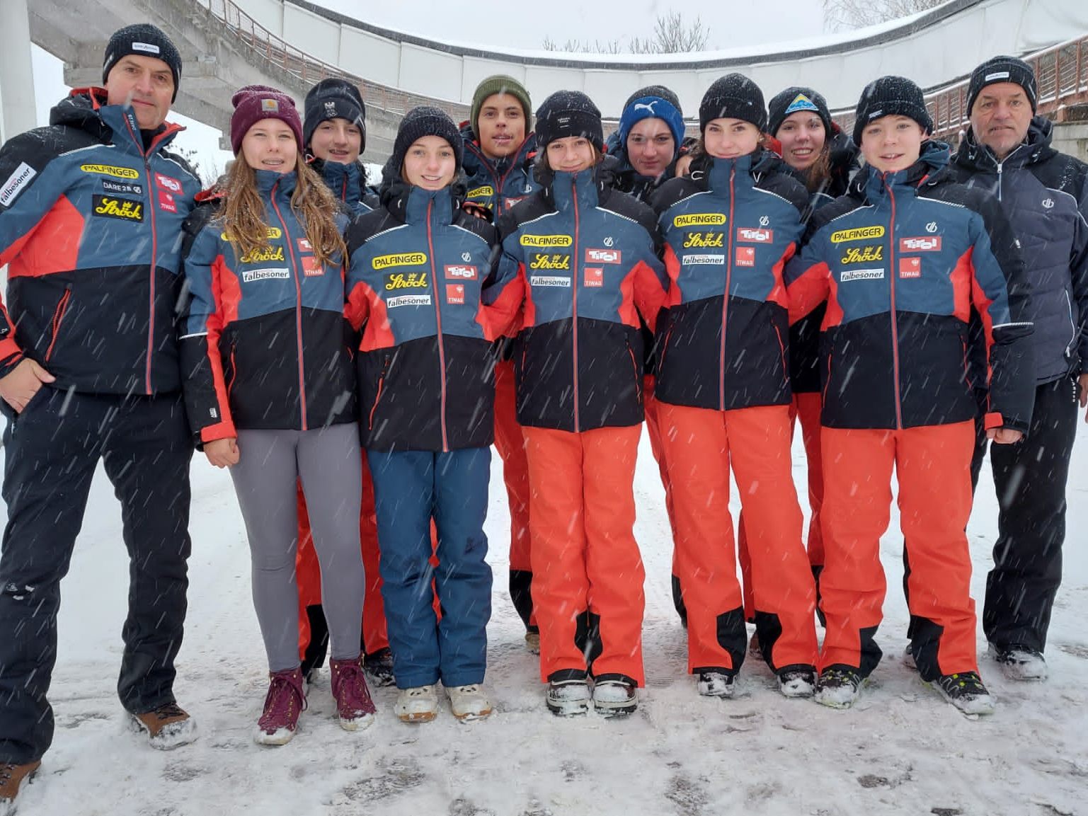 Das Austria-Team mit Nina Bleiner (vordere Reihe, 2. v.r.)