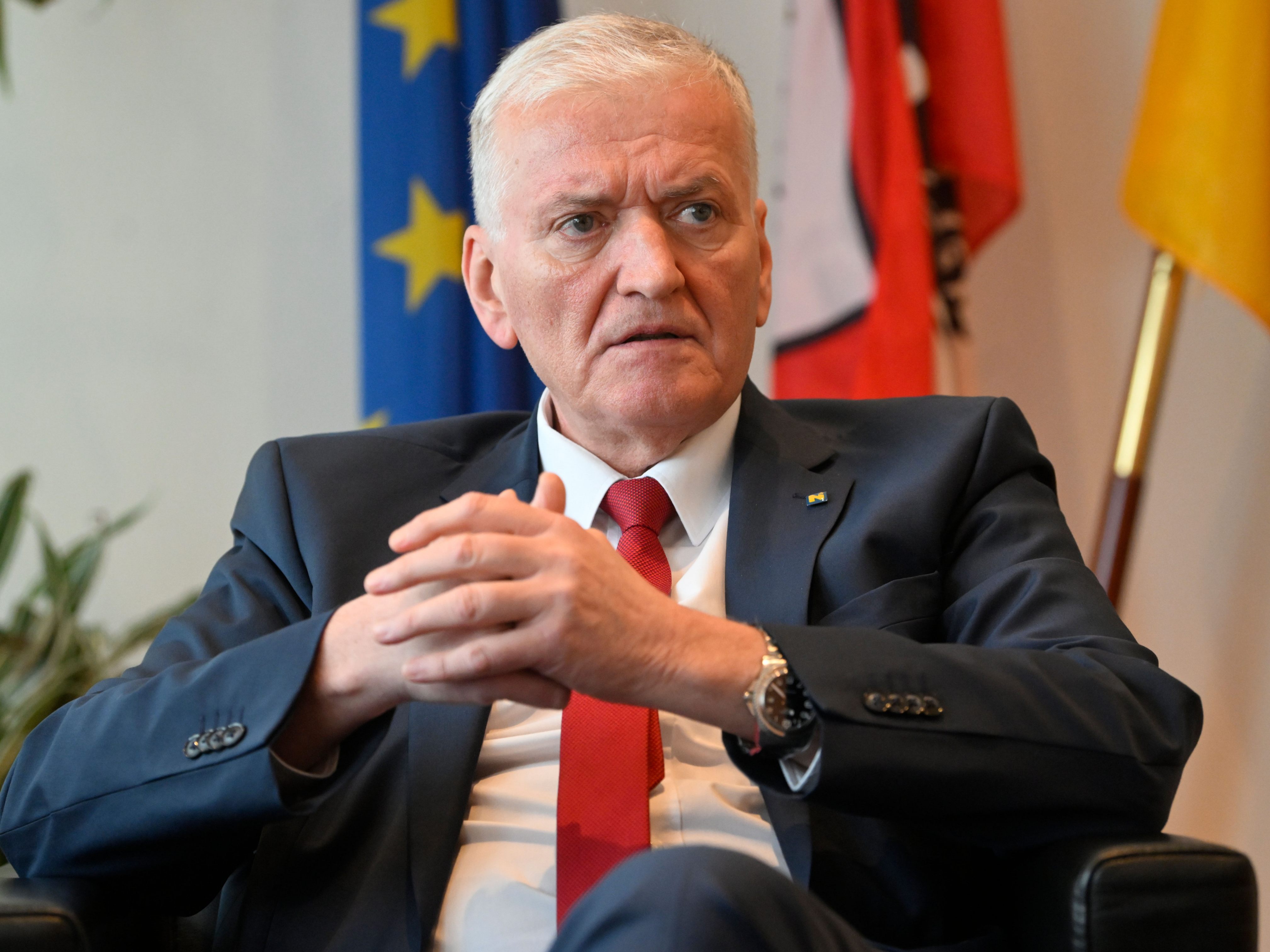 Franz Schnabl übernahm die SPÖ NÖ 2017. Franz Schnabl übernahm die SPÖ NÖ 2017.