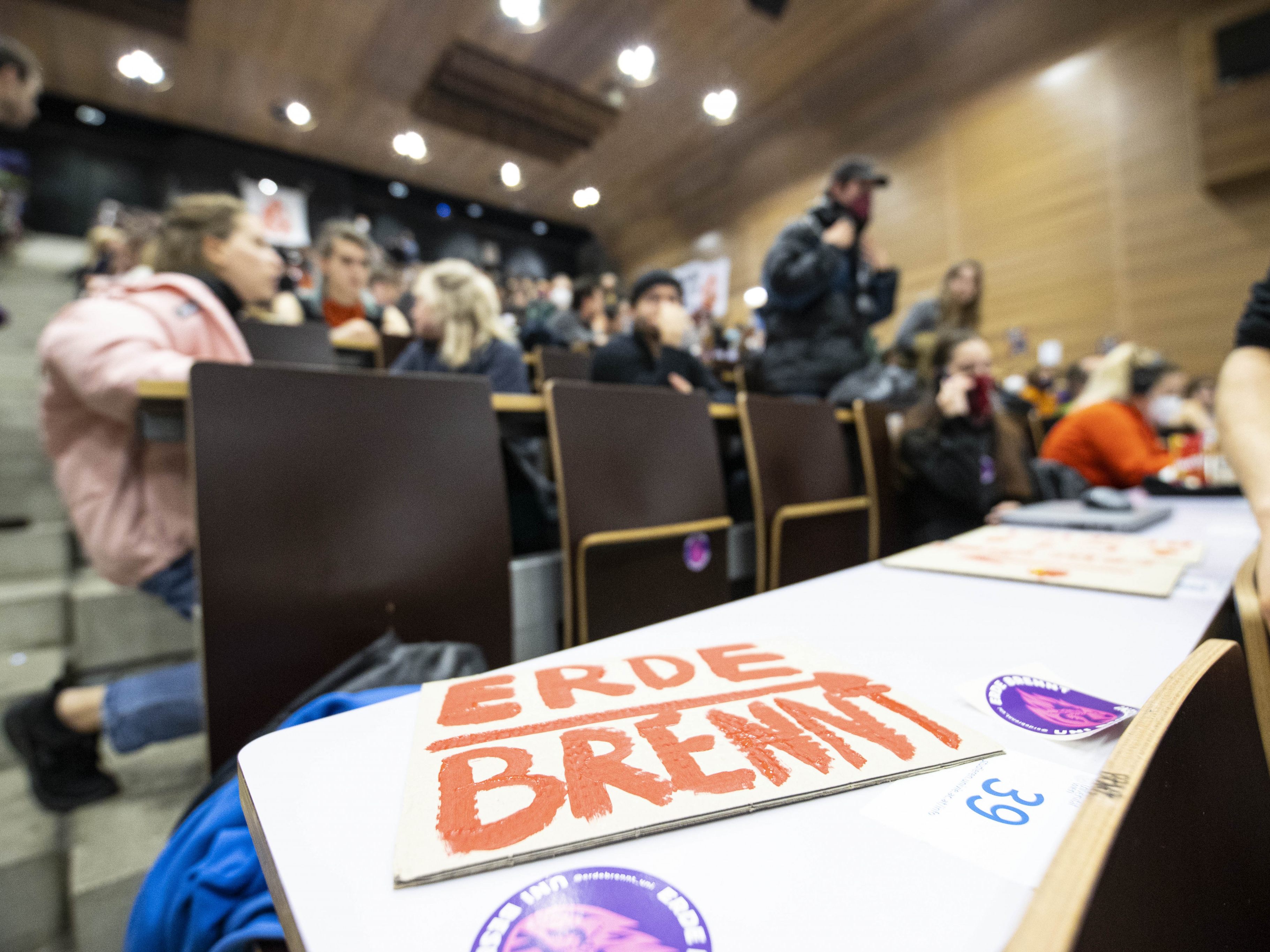 Die "Erde brennt"-Bewegung erhält Unterstützung.