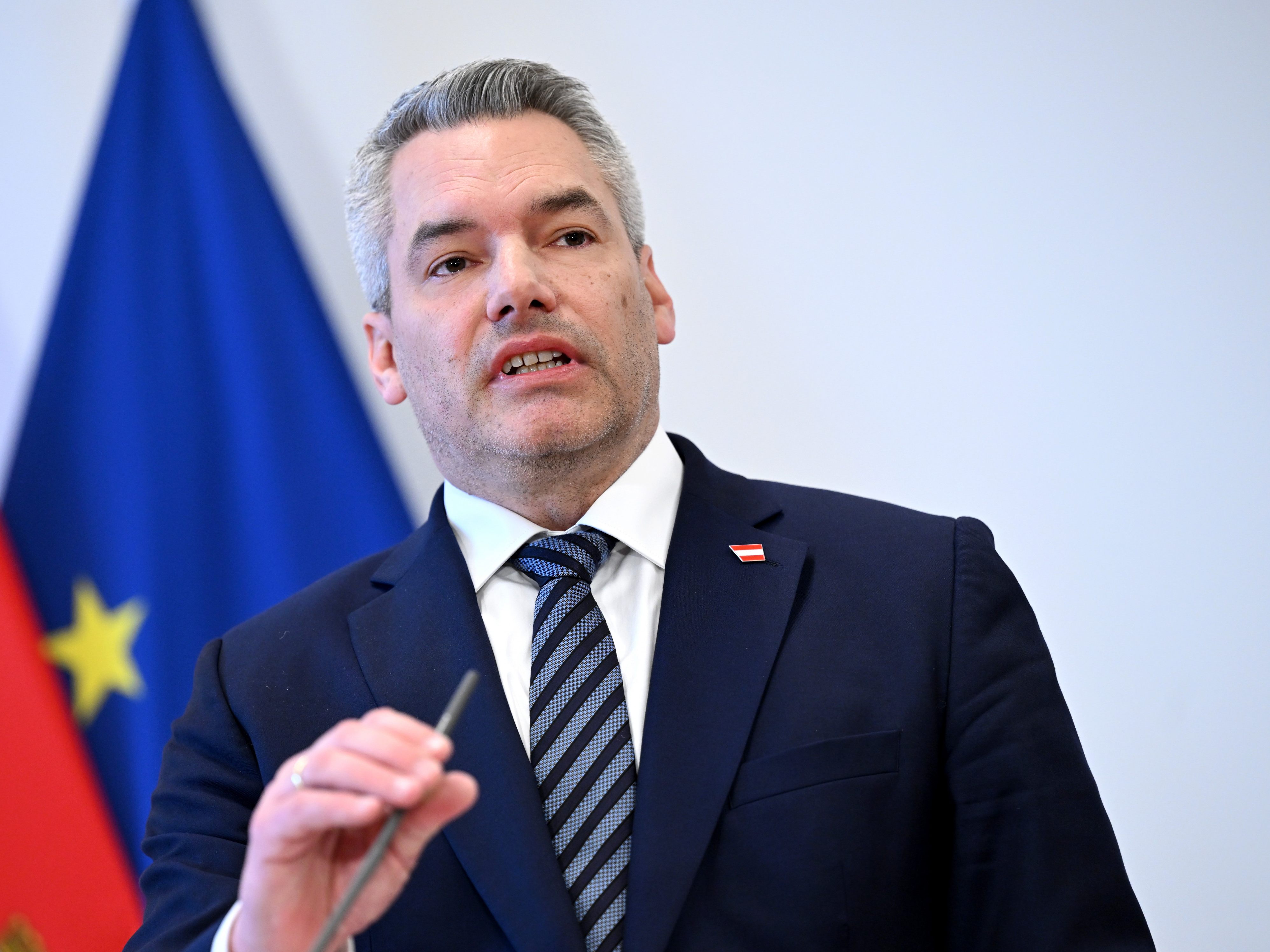 Bundeskanzler Karl Nehammer (ÖVP) sprach sich ebenfalls für ein Ende der Corona-Maßnahmen aus.